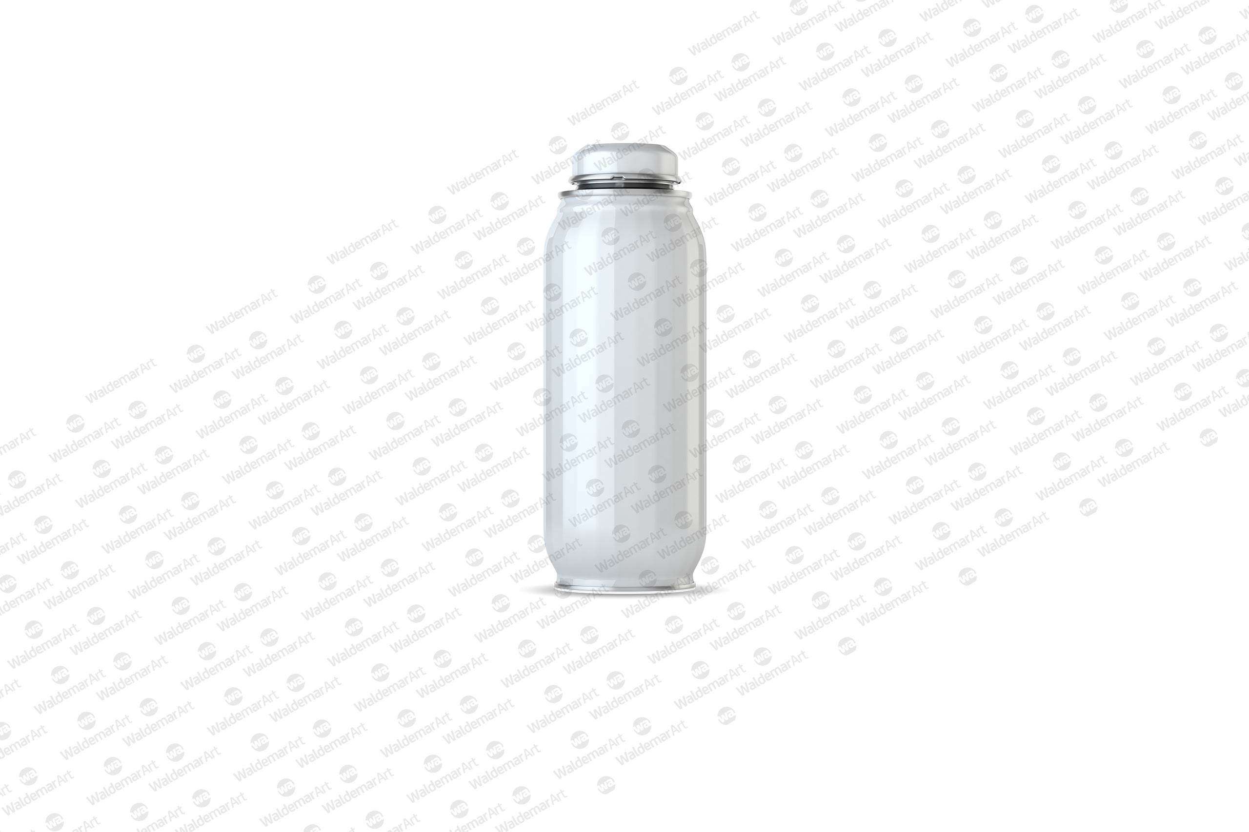 Packaging MockUp of Metal Bottle For Juices and other drinks