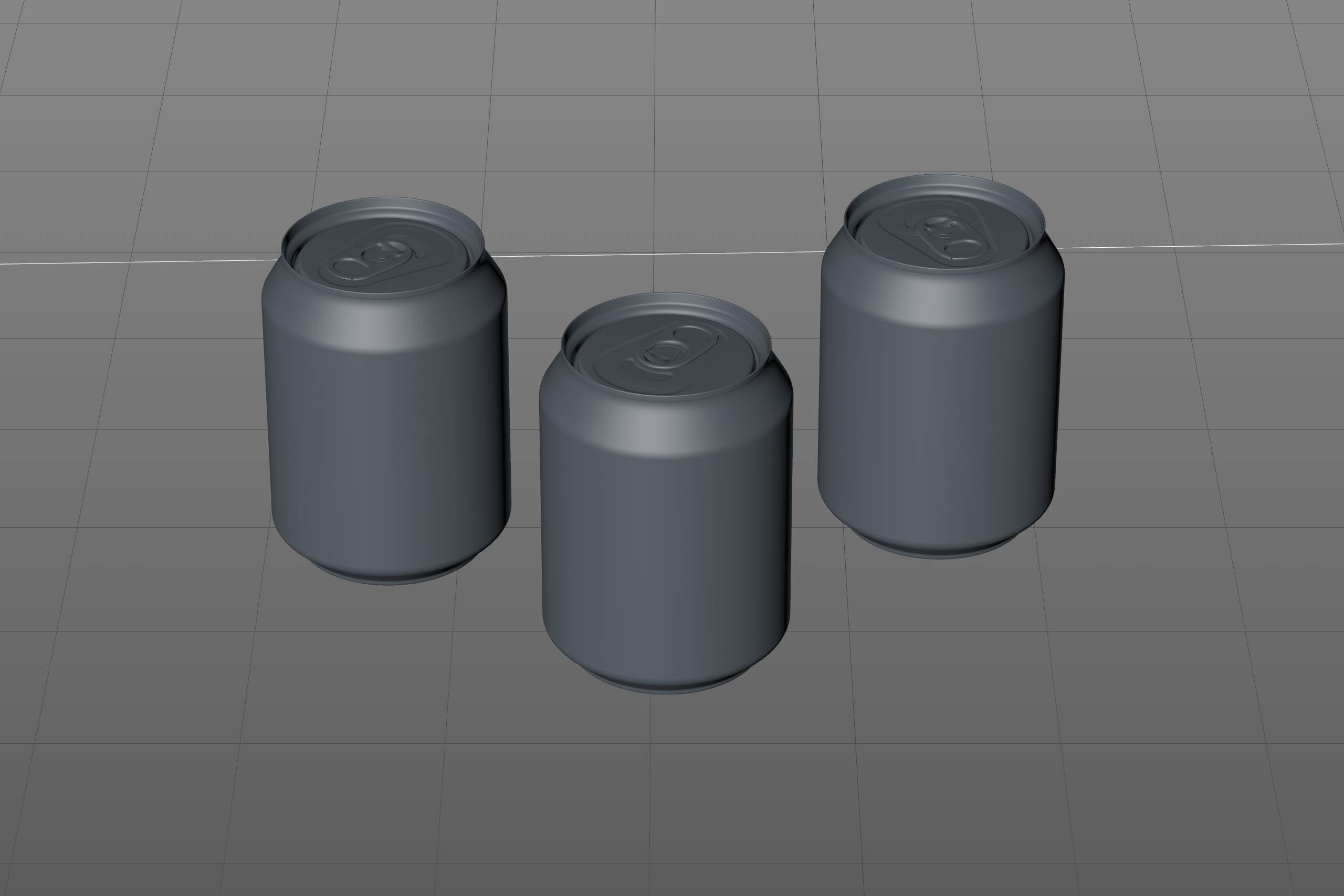 Ball/Rexam Soda Metal Can 250ml Premium 3D model pack
