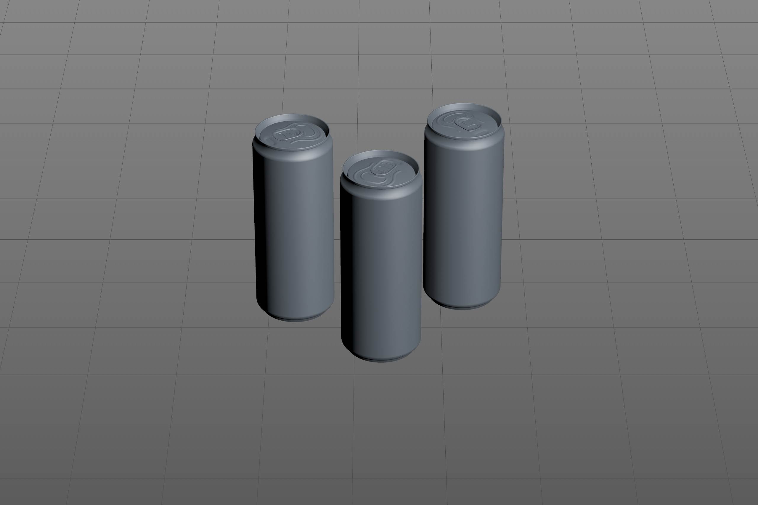 Ball/Rexam Soda Metal Sleek Can 330ml Premium 3D model pack