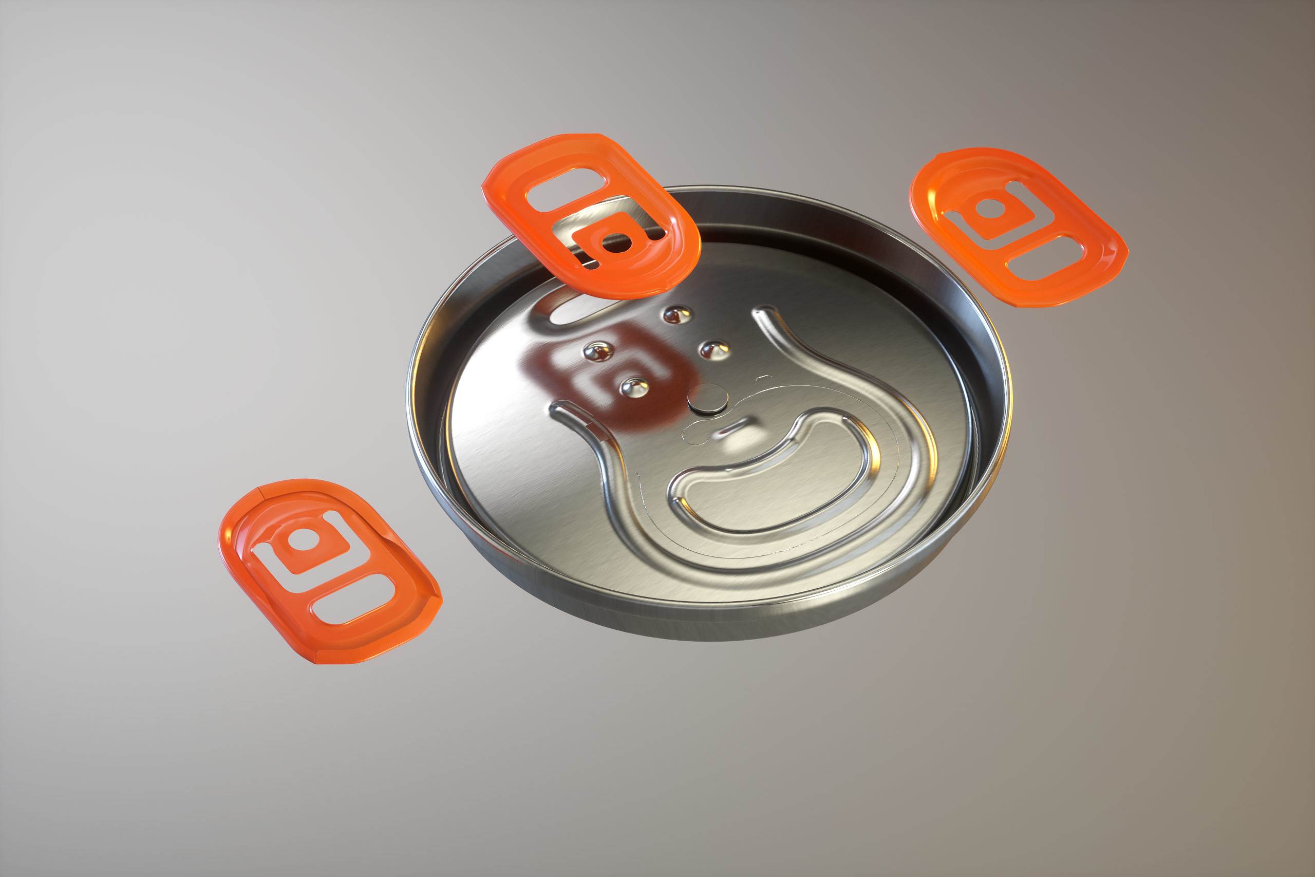 Ball/Rexam Soda Metal Sleek Can 330ml Premium 3D model pack