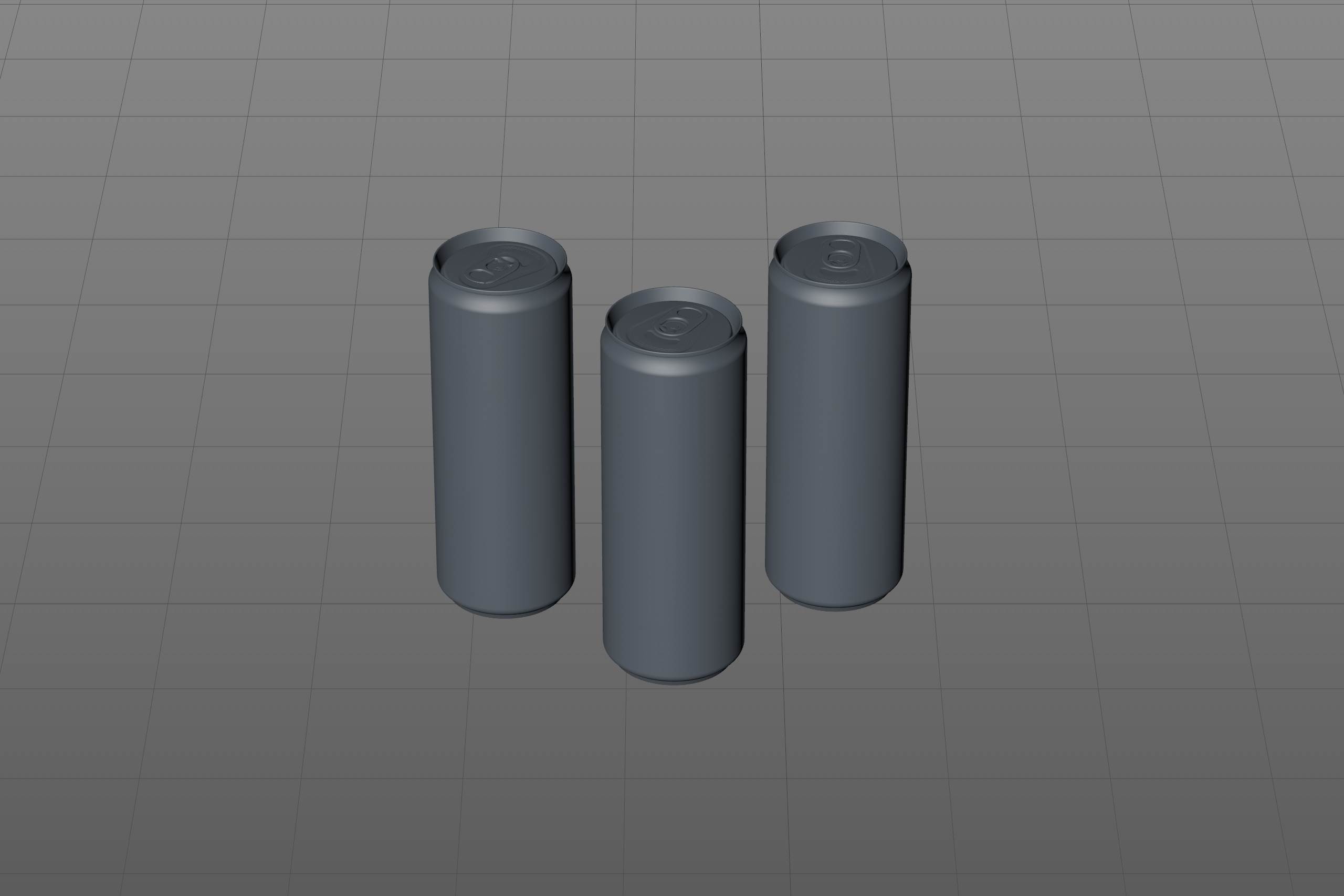 Ball/Rexam Metal Sleek Can 355ml Premium 3D model pack