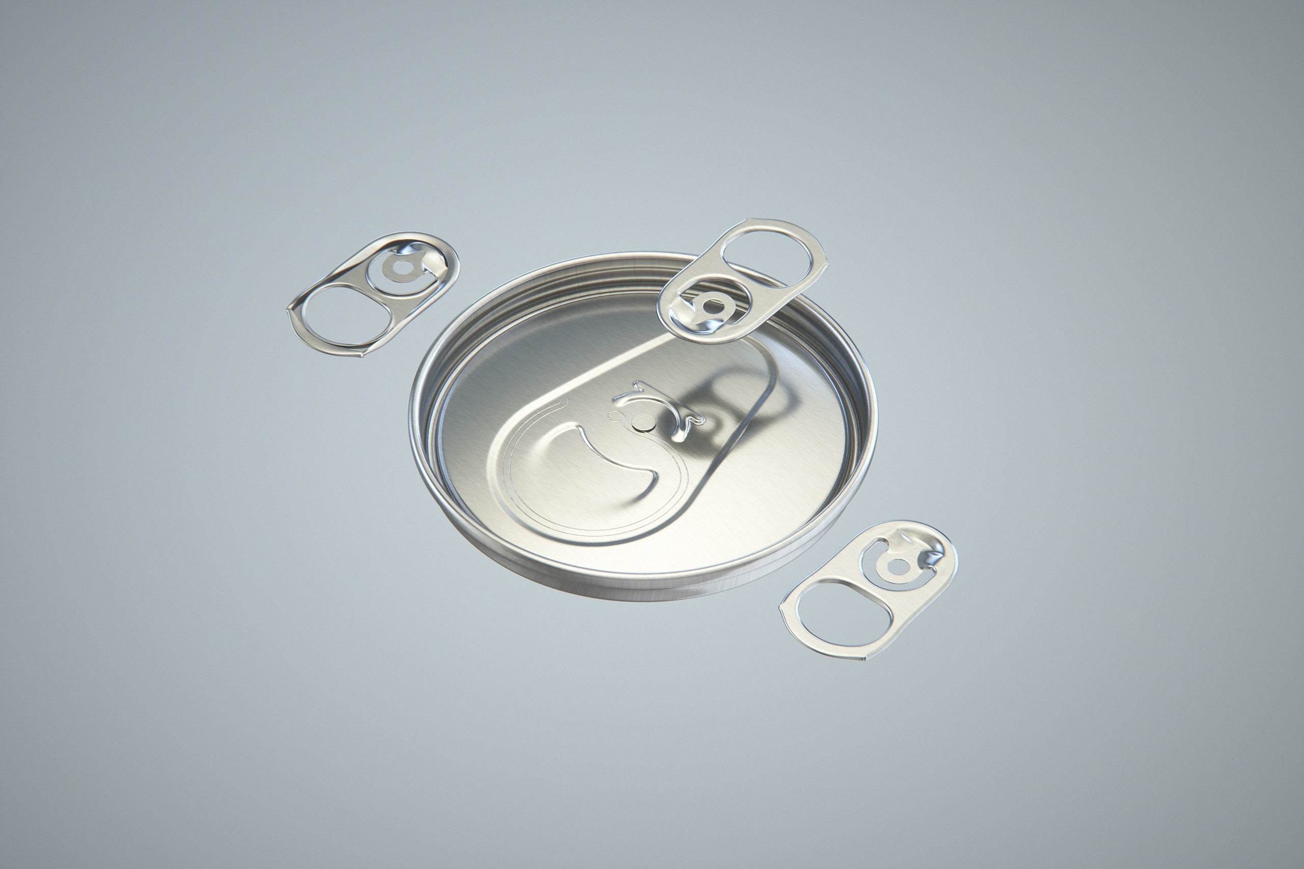 Ball/Rexam Metal XXL Size Can 900ml Premium packaging 3D model pack