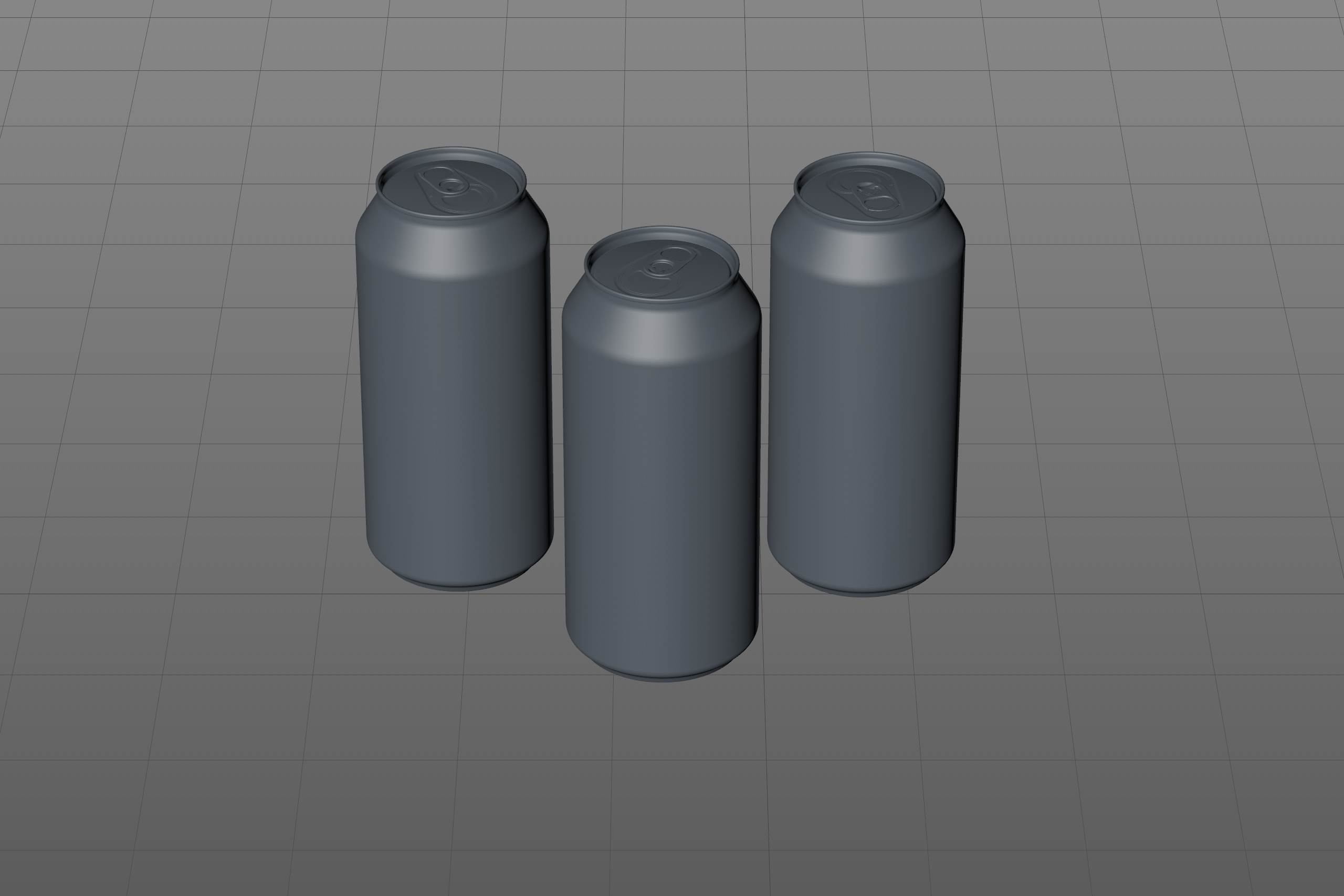 Ball/Rexam Metal XXL Size Can 900ml Premium packaging 3D model pack