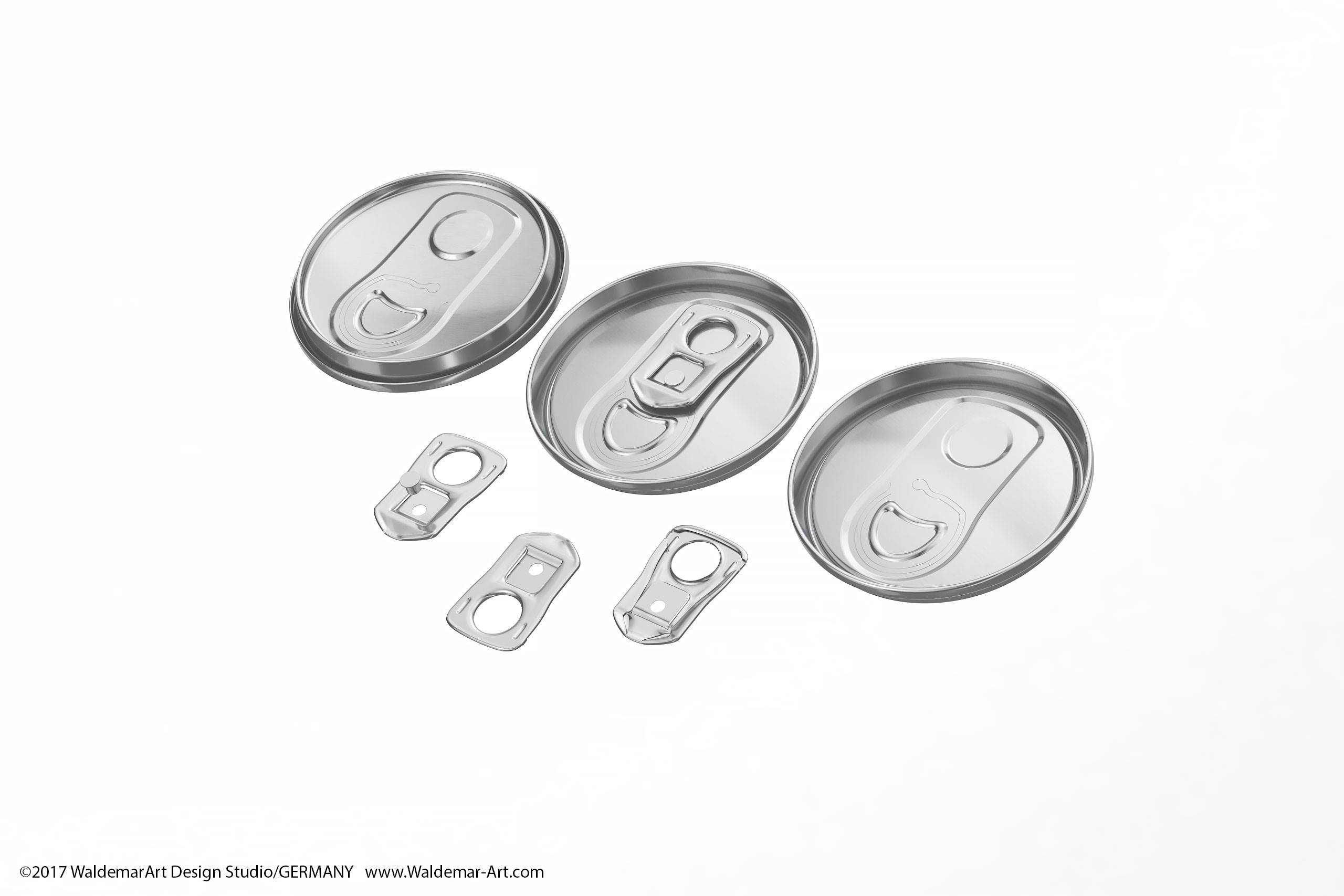 BALL (REXAM) Metal Slim Can 250ml packaging 3D model