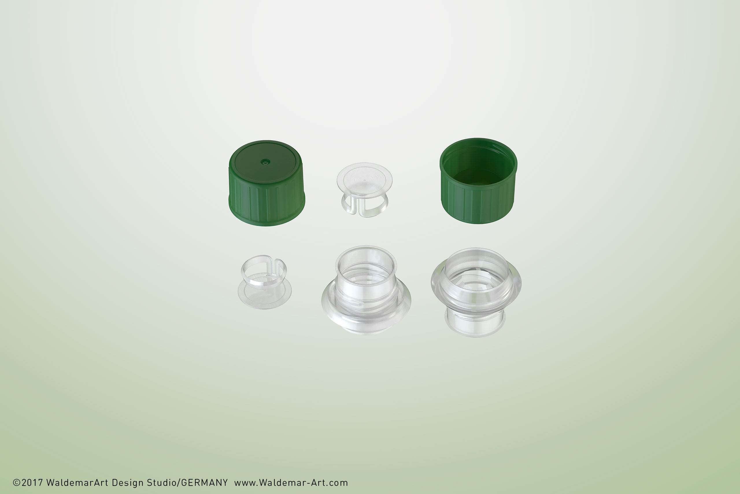 Olive oil metal bottle 750ml packaging 3d model