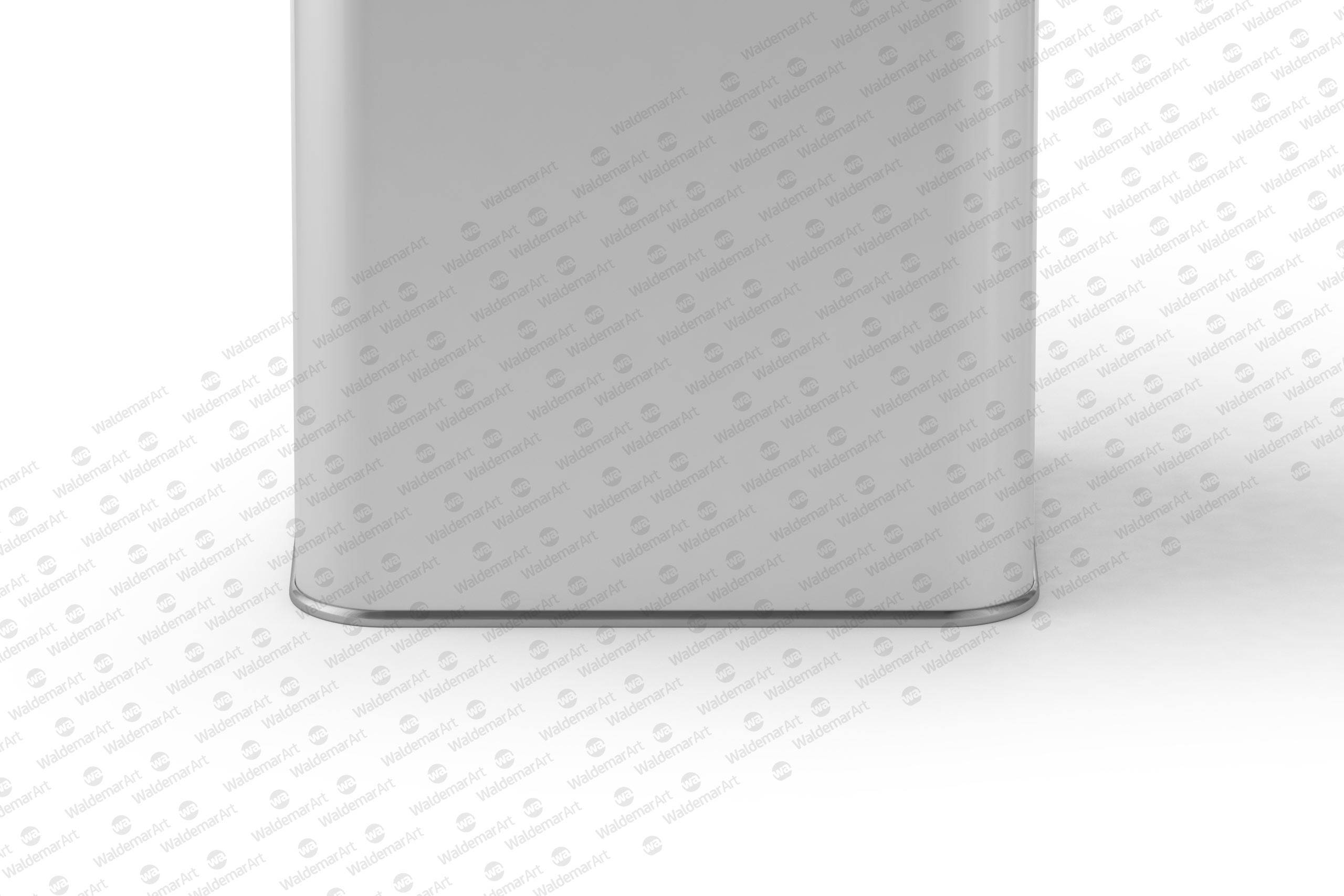 Olive Oil Metal Can 3Le Packaging Mockup Front View