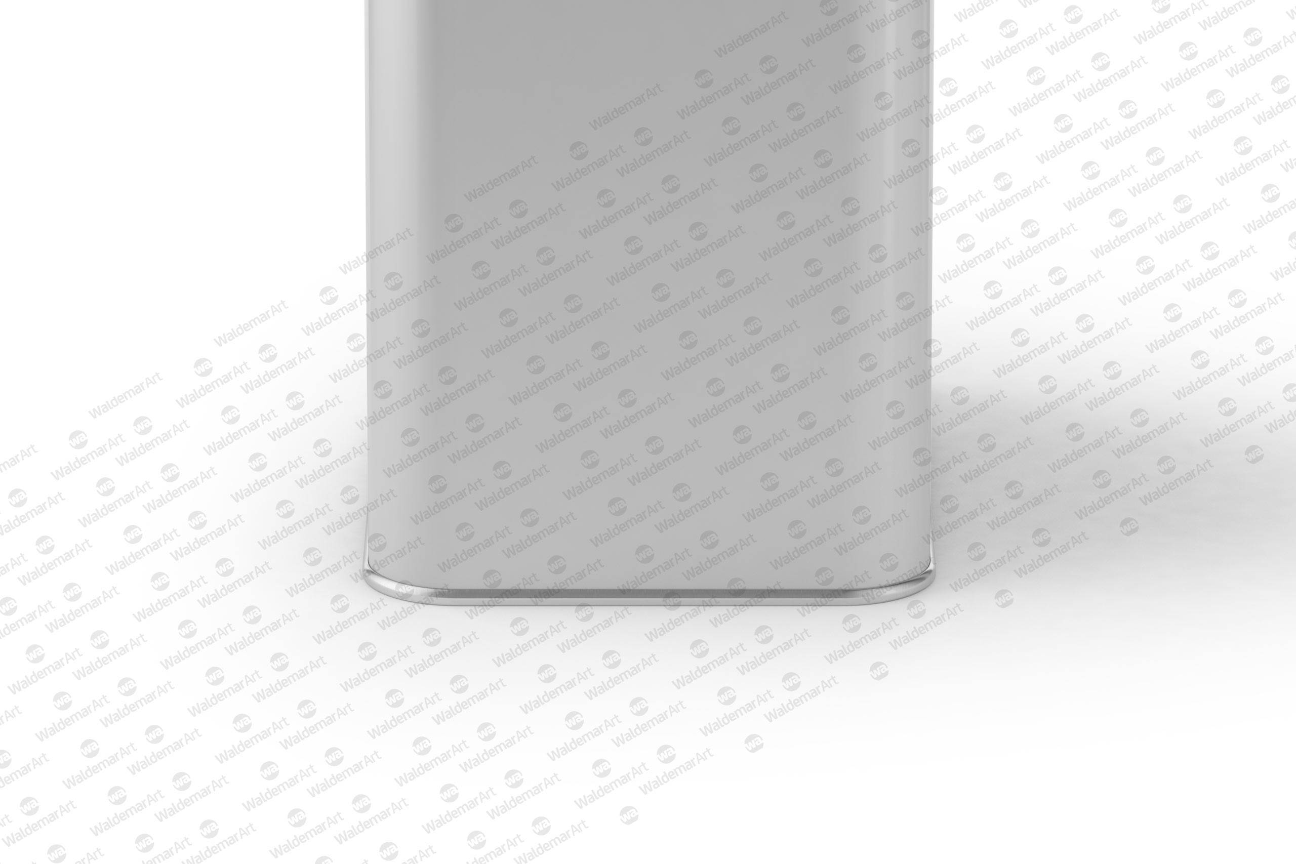 Packaging Mockup of an Olive Oil Metal Can 3Le Side View