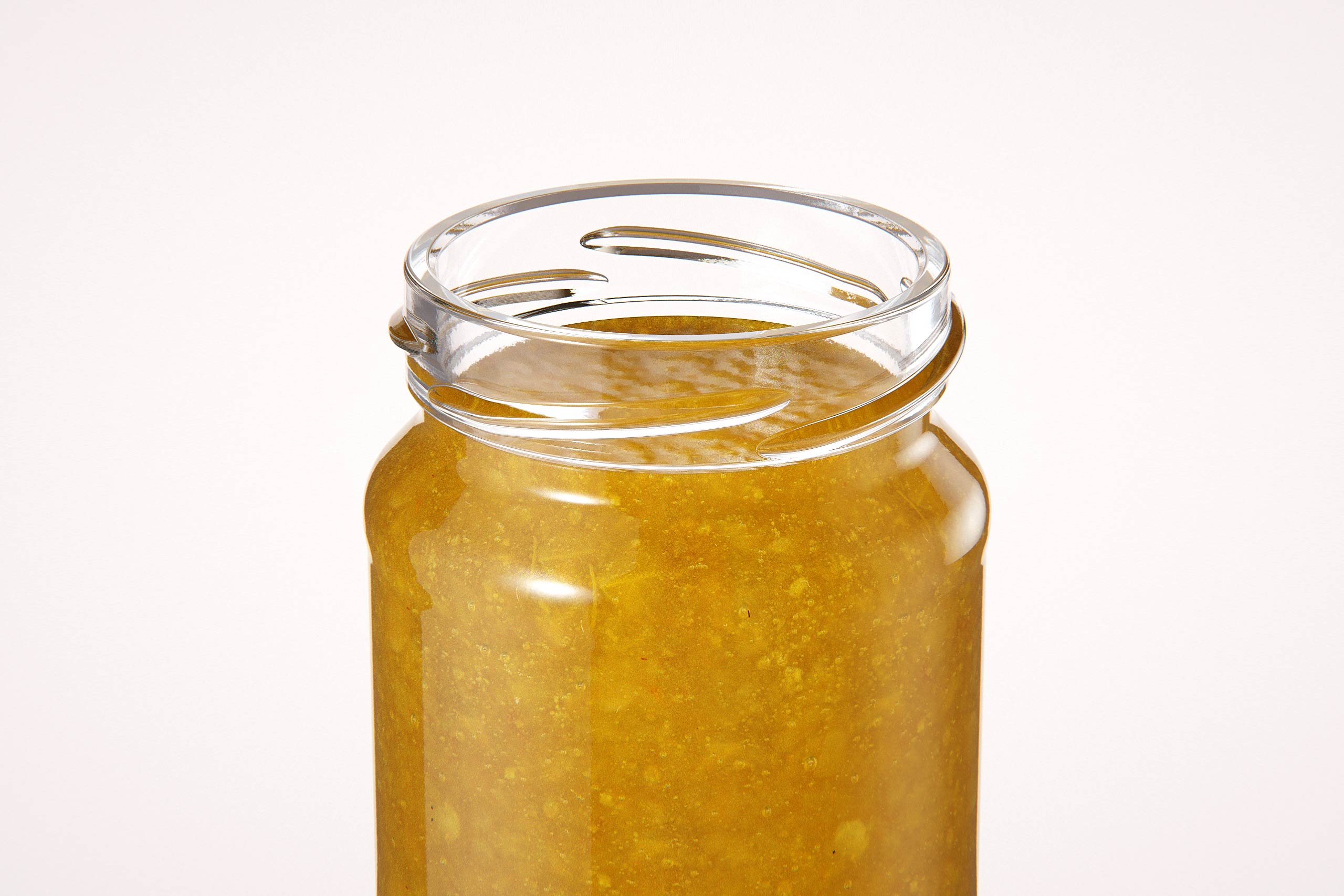 Pear Sauce Glass Jar 125ml packaging 3d model
