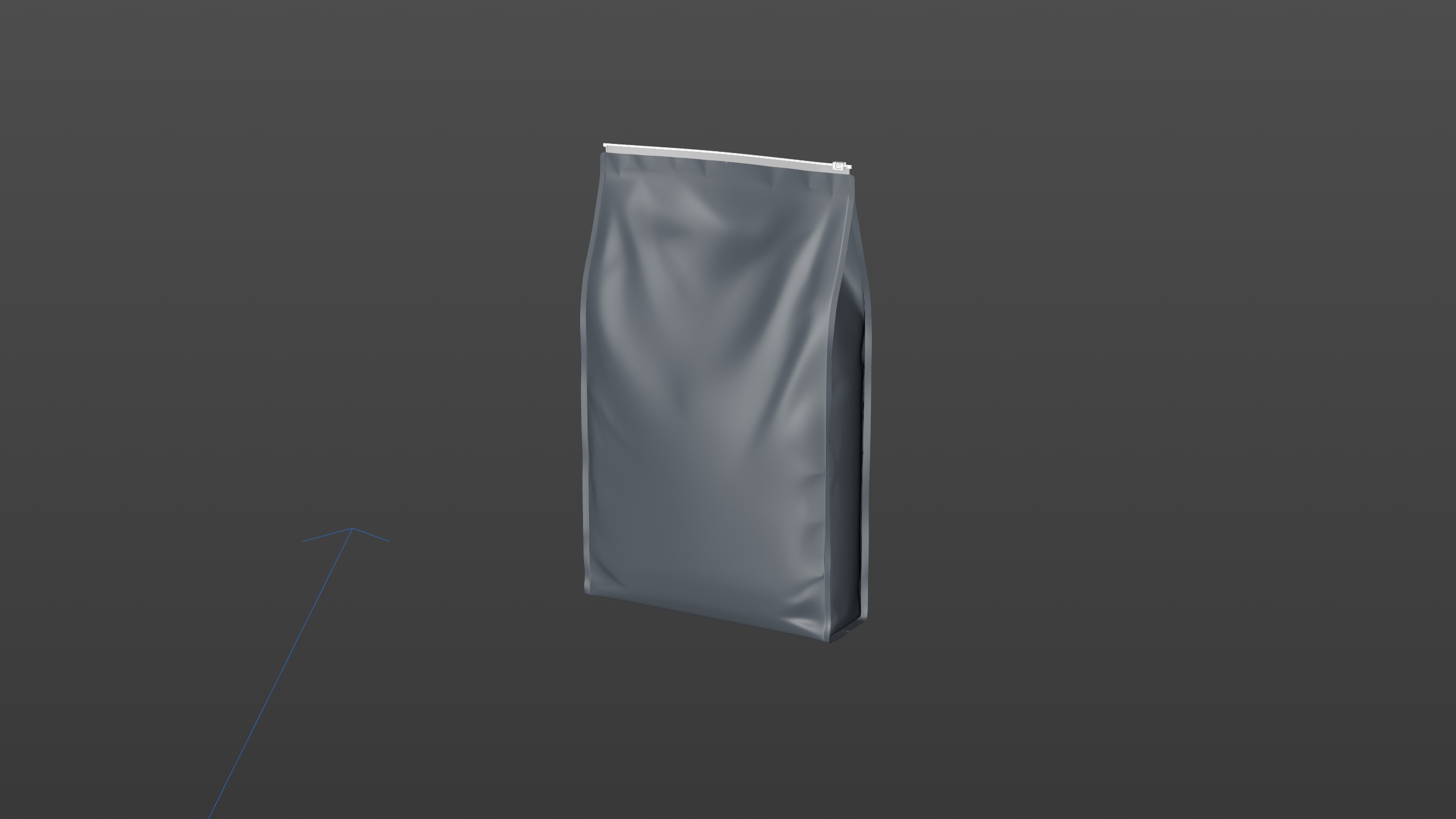 Plastic Sack for Pet Food 10Kg  packaging 3D model