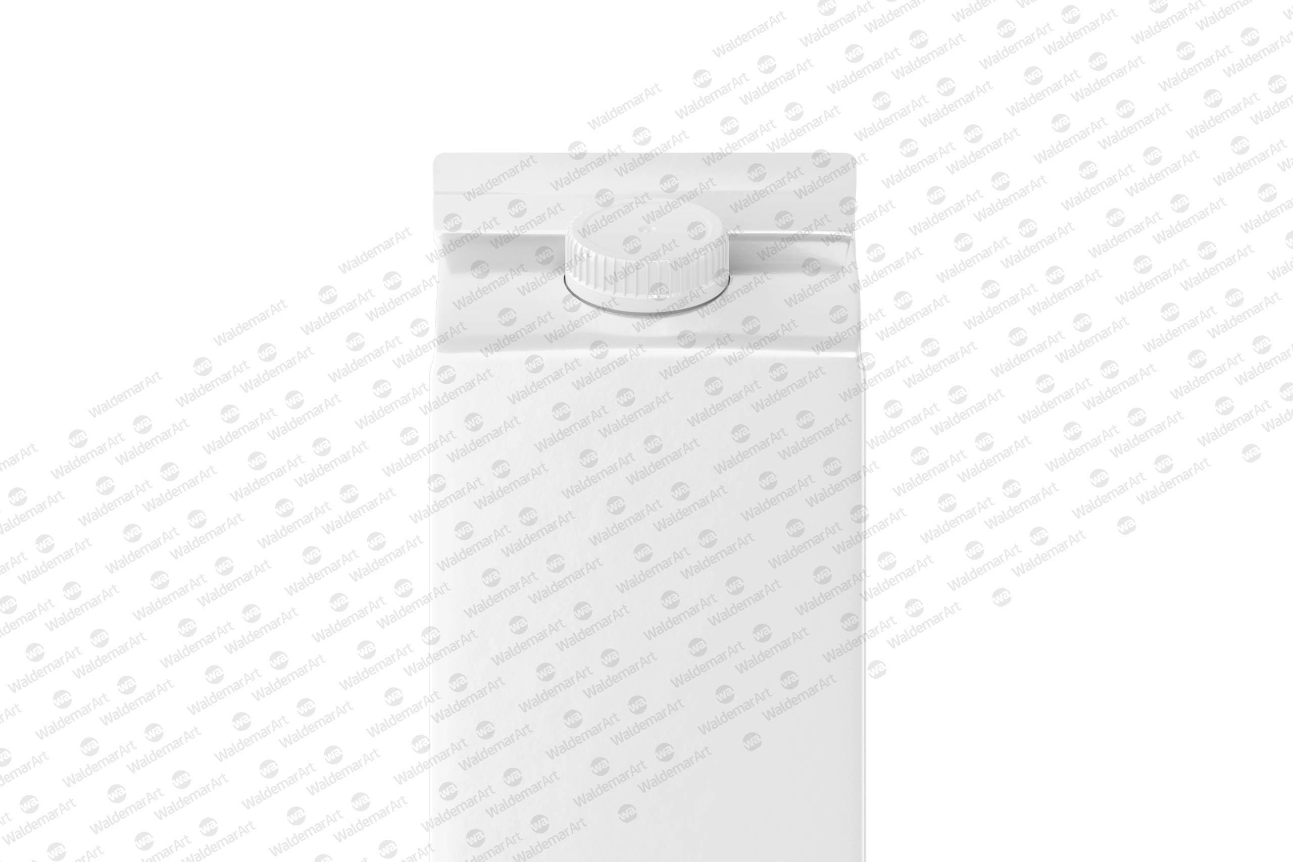 Elopak Pure-Pak Classic 1000ml Photoshop Mockup - Front view