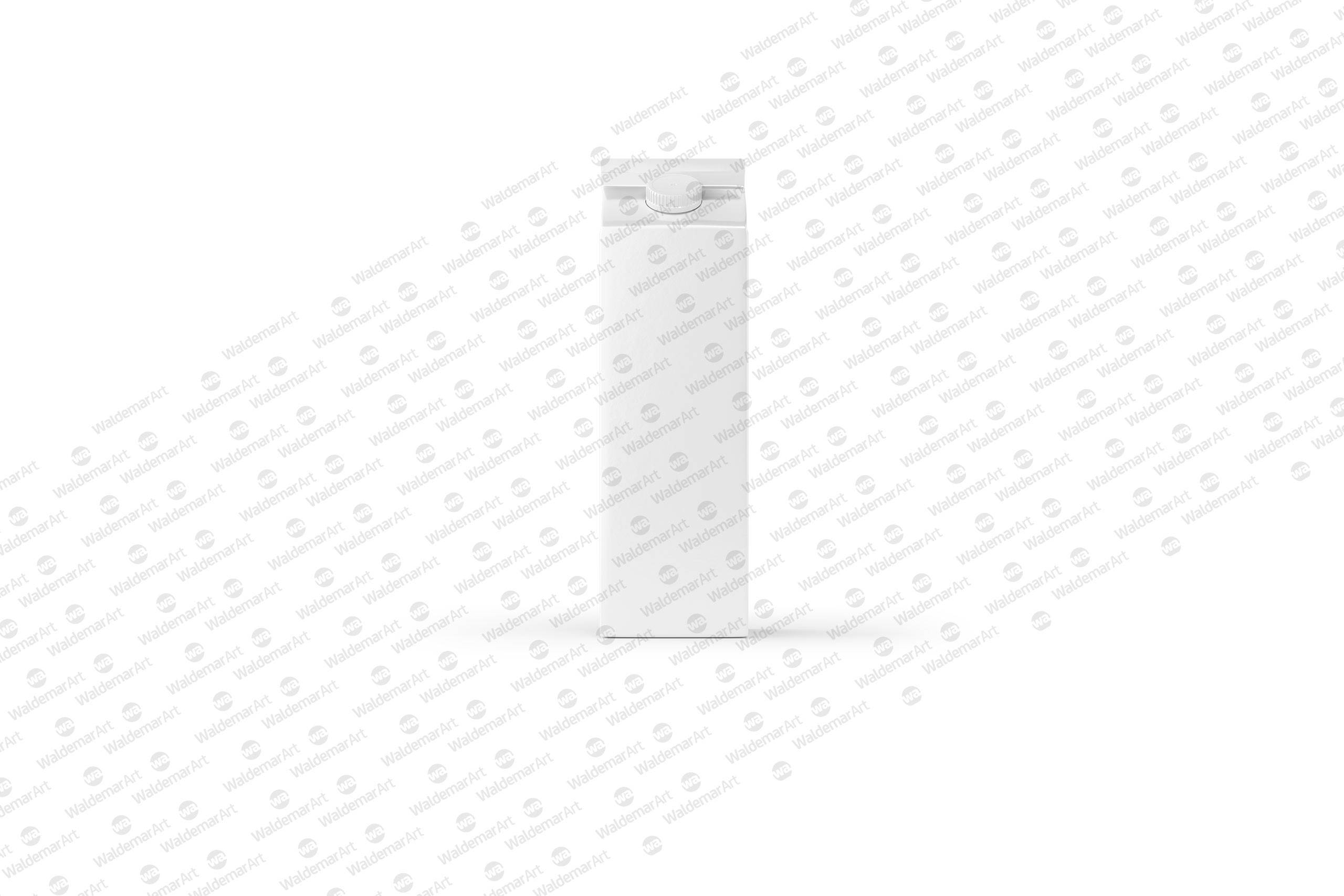 Elopak Pure-Pak Classic 1000ml Photoshop Mockup - Front view