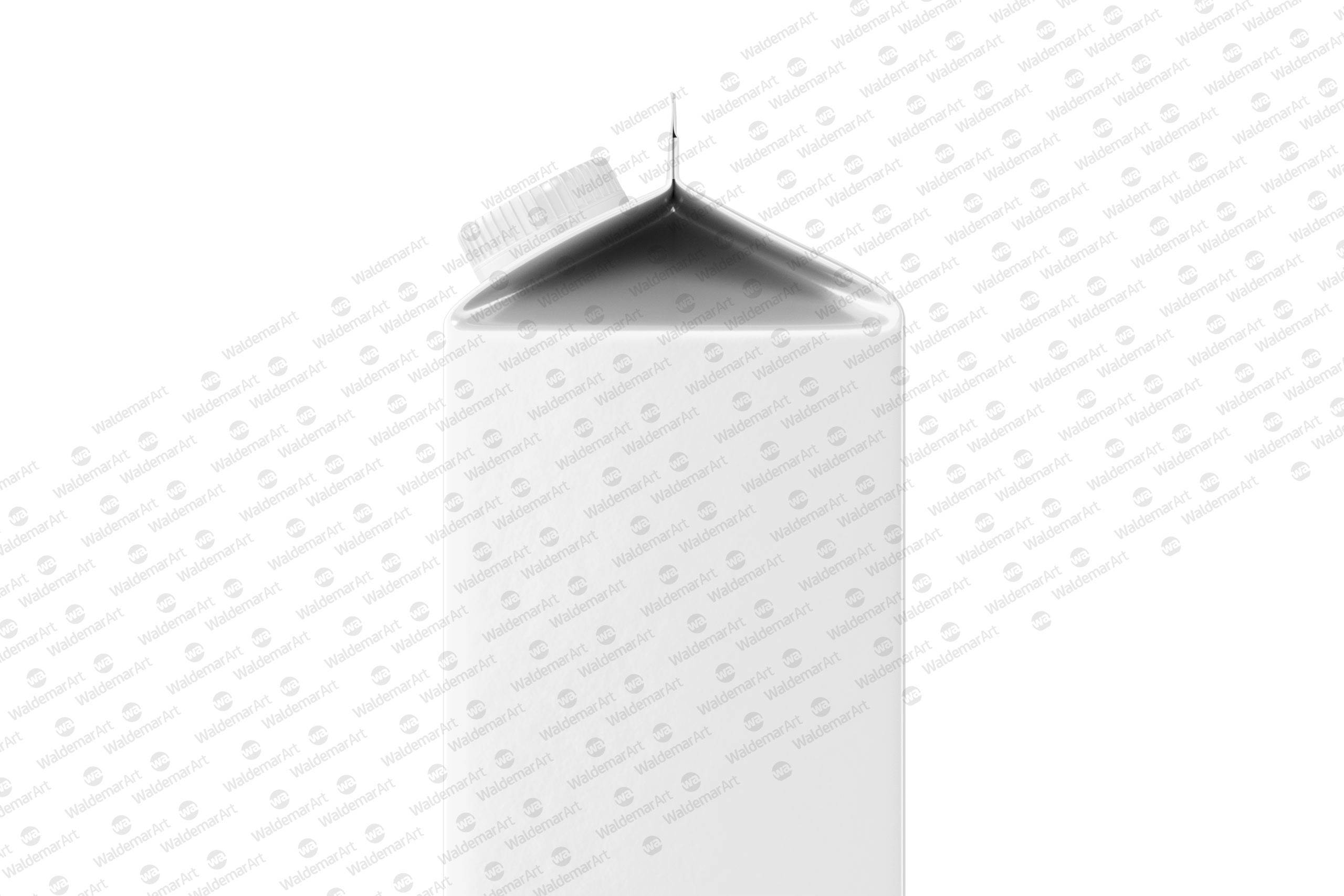 Elopak Pure-Pak Classic 1000ml Photoshop Mockup - Side view