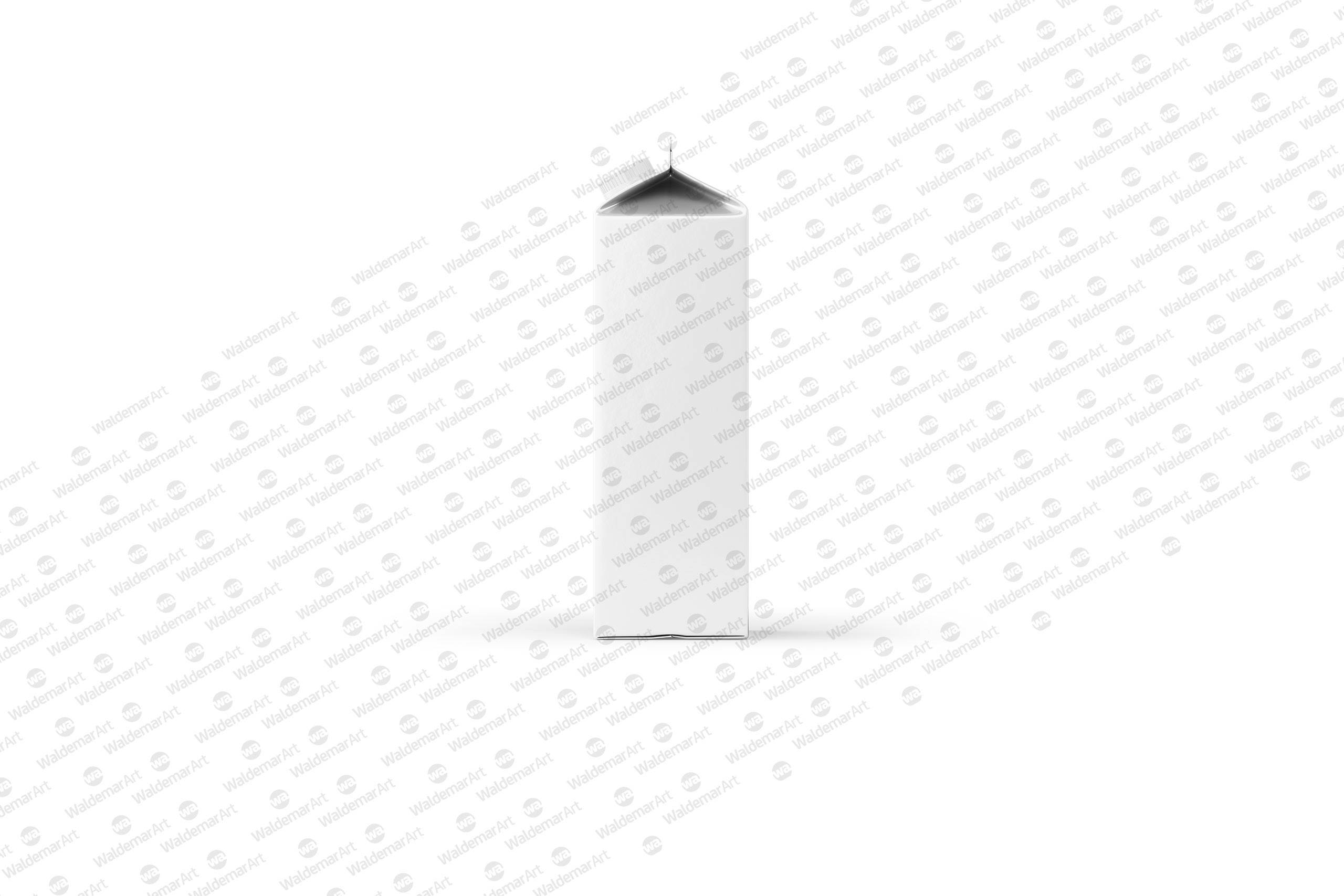 Elopak Pure-Pak Classic 1000ml Photoshop Mockup - Side view