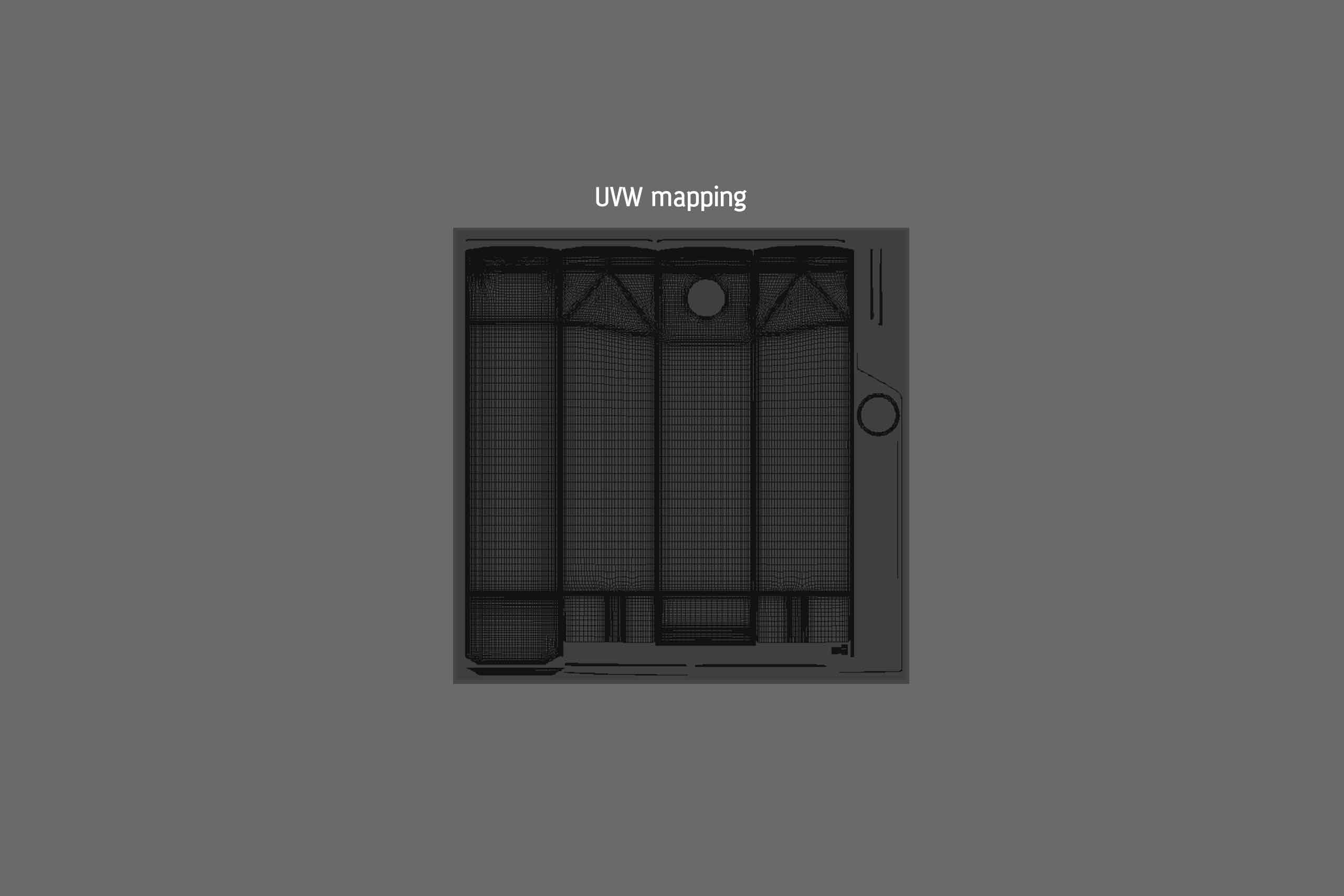 Premium 3D model of Elopak Pure-Pak Sense Fresh 1000ml with two openings - UVW mapping