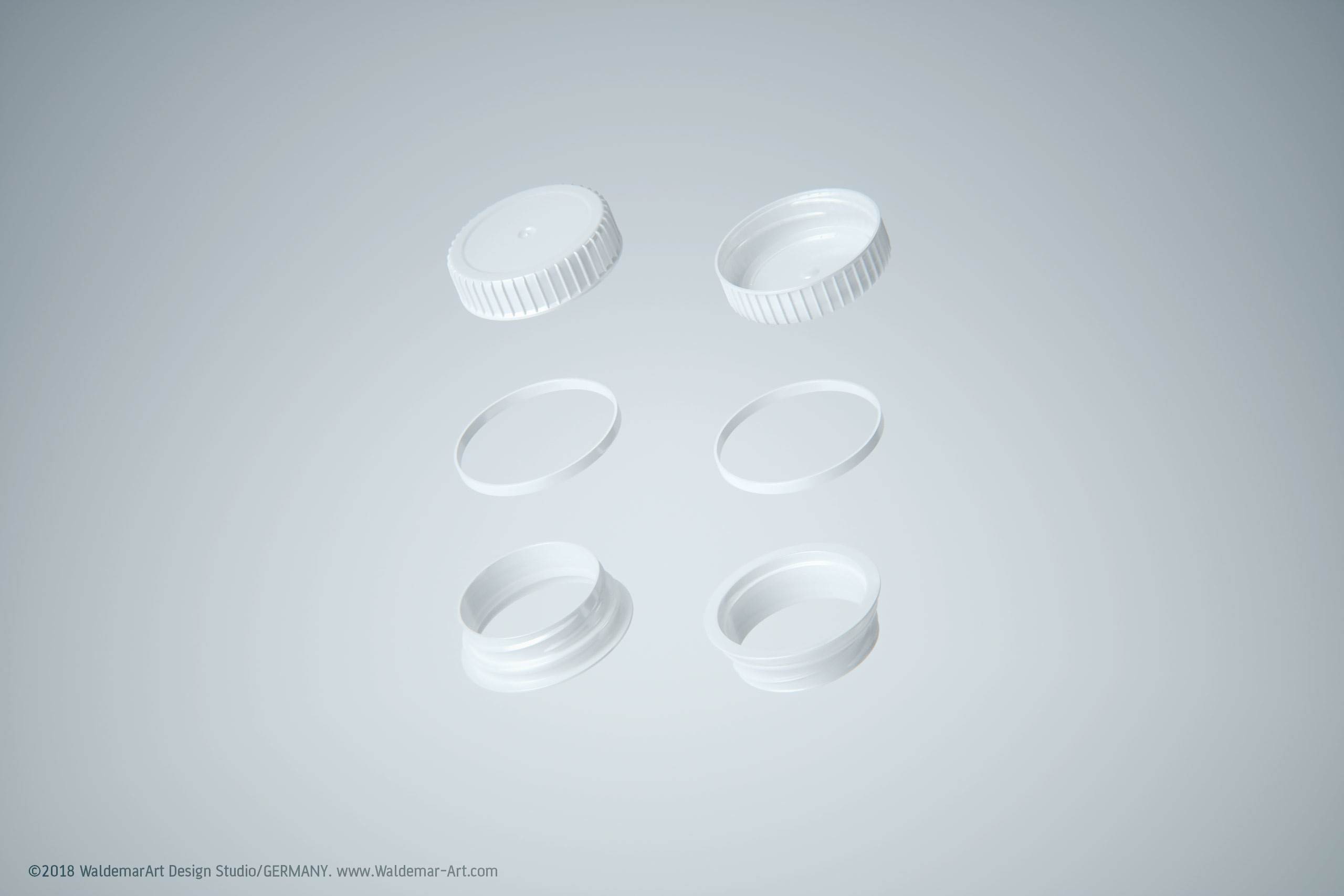 Elopak Pure-Pak Sense Fresh 500ml Carton packaging 3D model