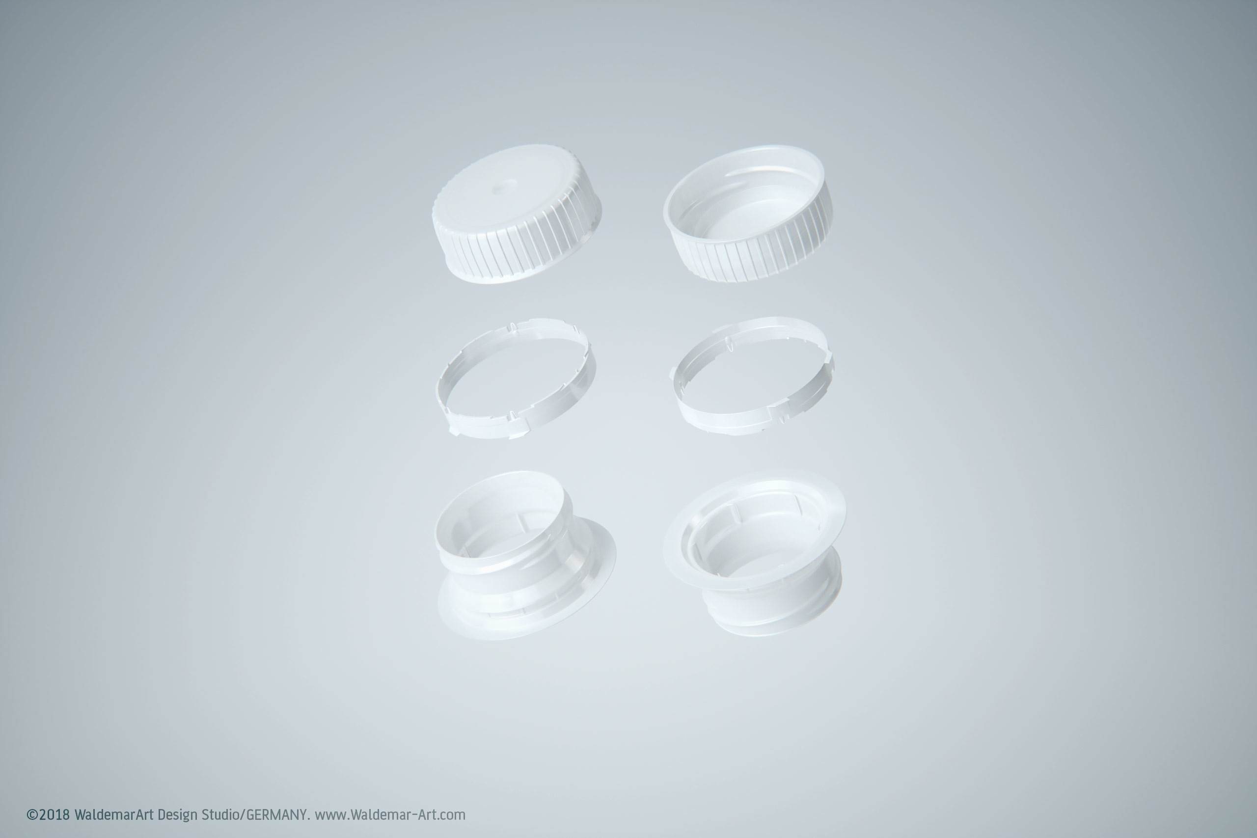 Elopak Pure-Pak Sense Fresh 500ml Carton packaging 3D model