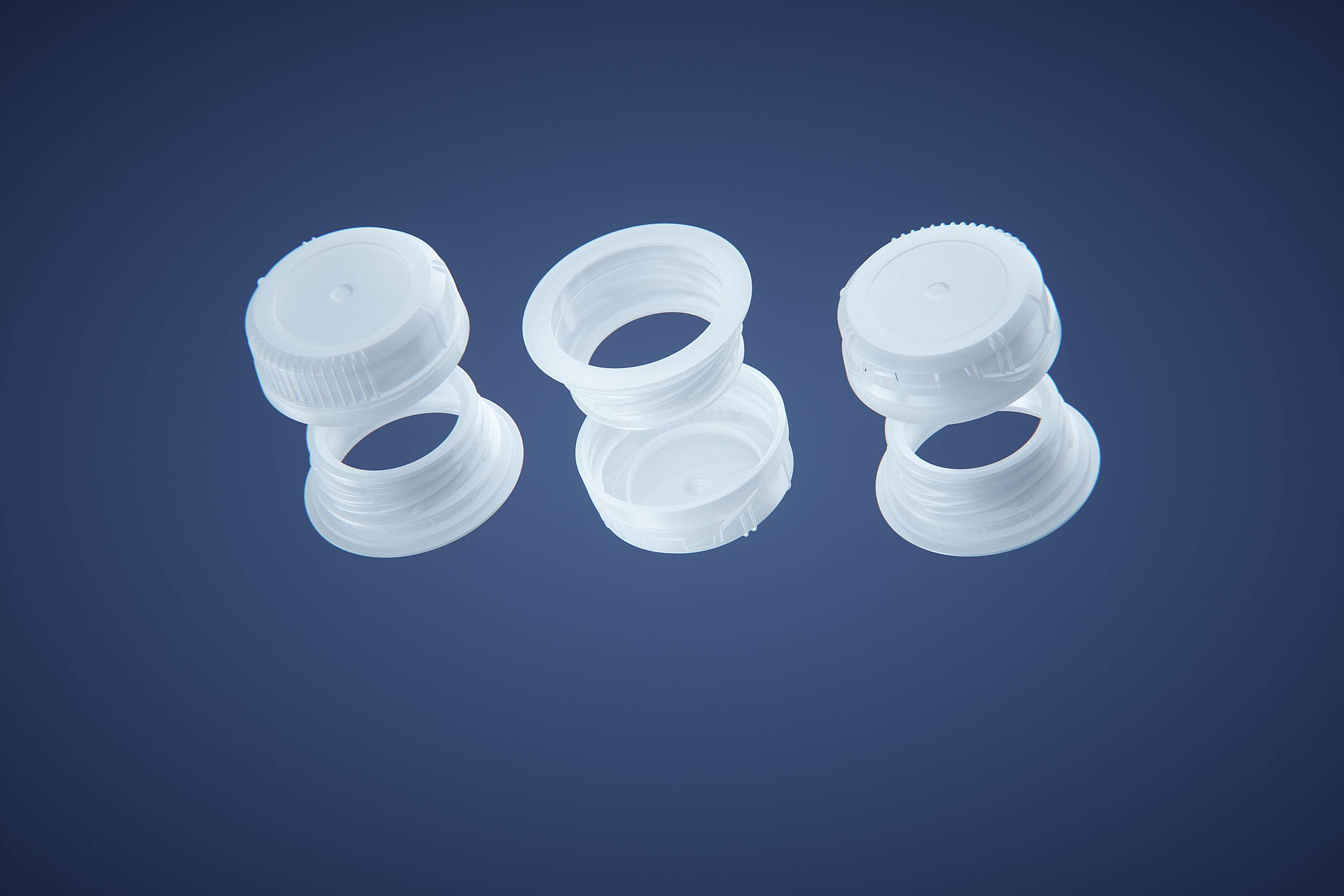 Elopak Pure-pak Sense 1000ml with tethered cap TwistFlip 29 and Condensation Premium 3D model pack