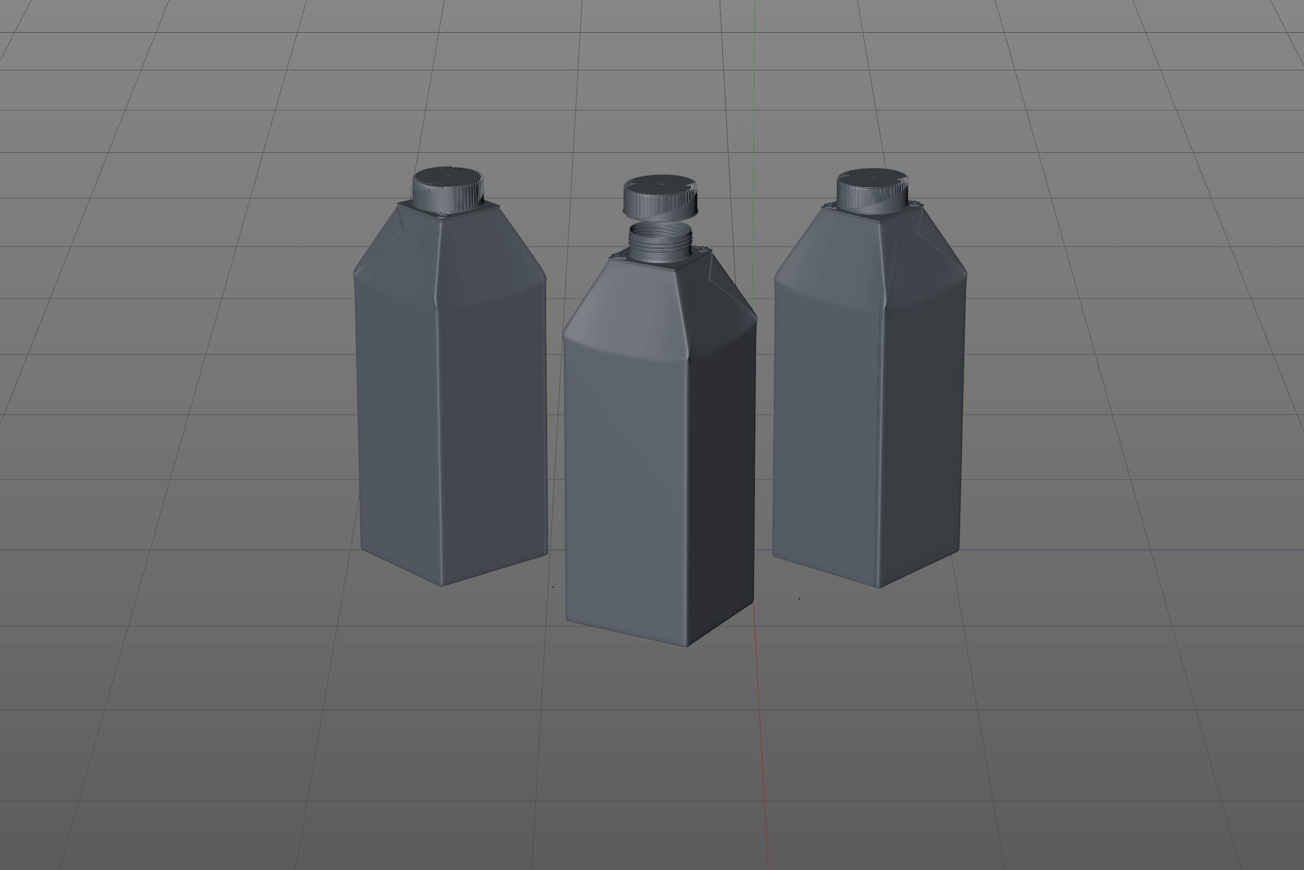 SIG Combidome 750ml premium carton packaging 3D model pak