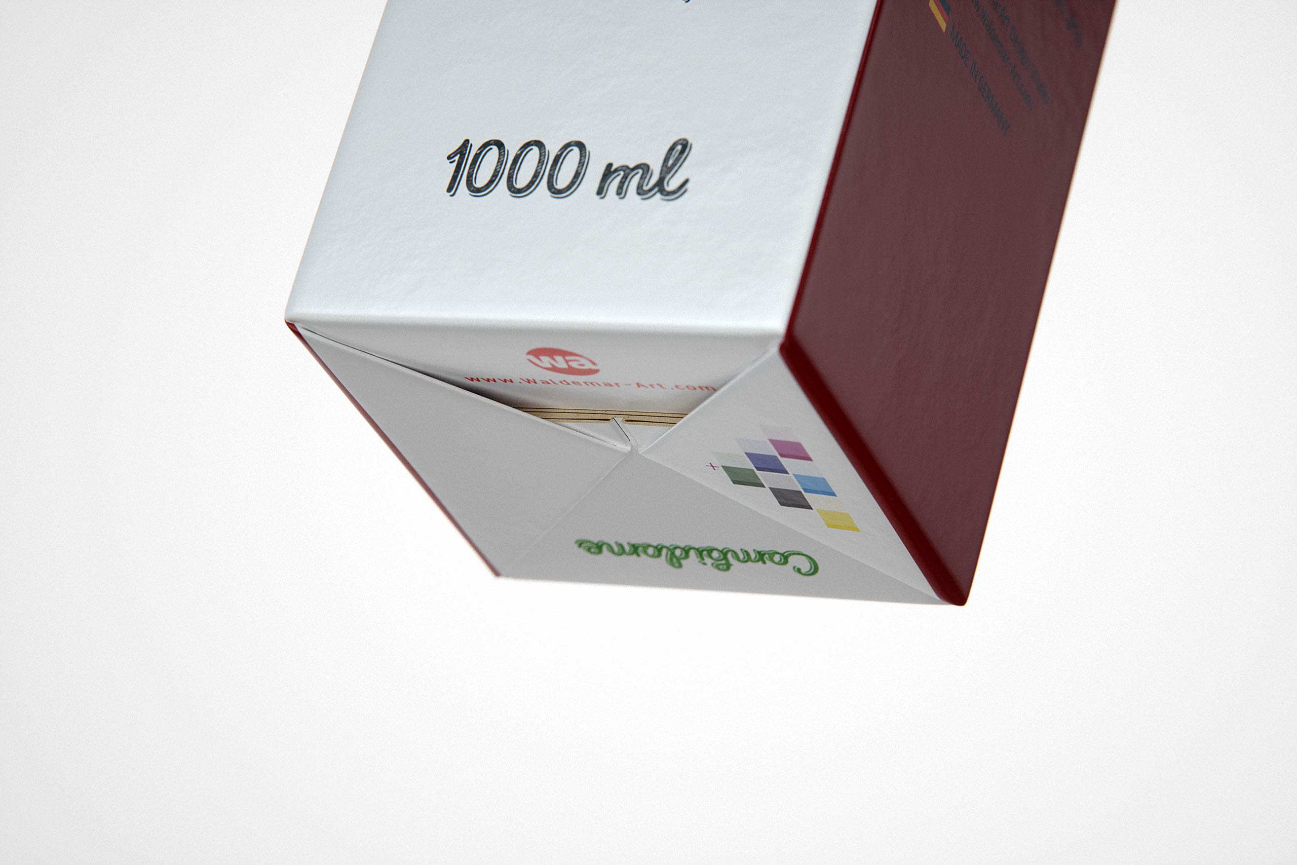 SIG Combidome 1000ml 3D packaging model
