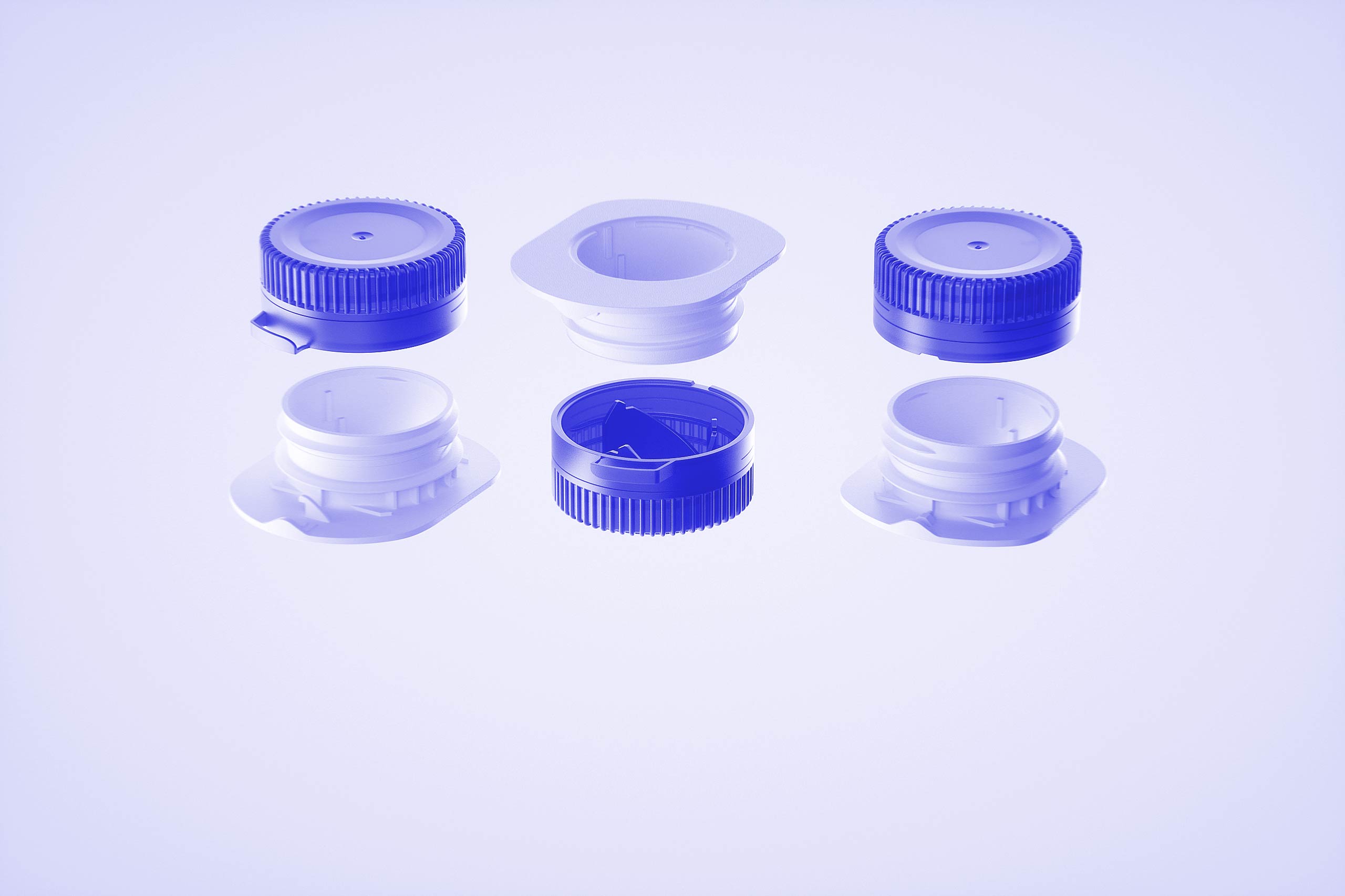 Premium packaging 3D model of SIG StandardBloc 1000ml with a tethered cap SwiftCap