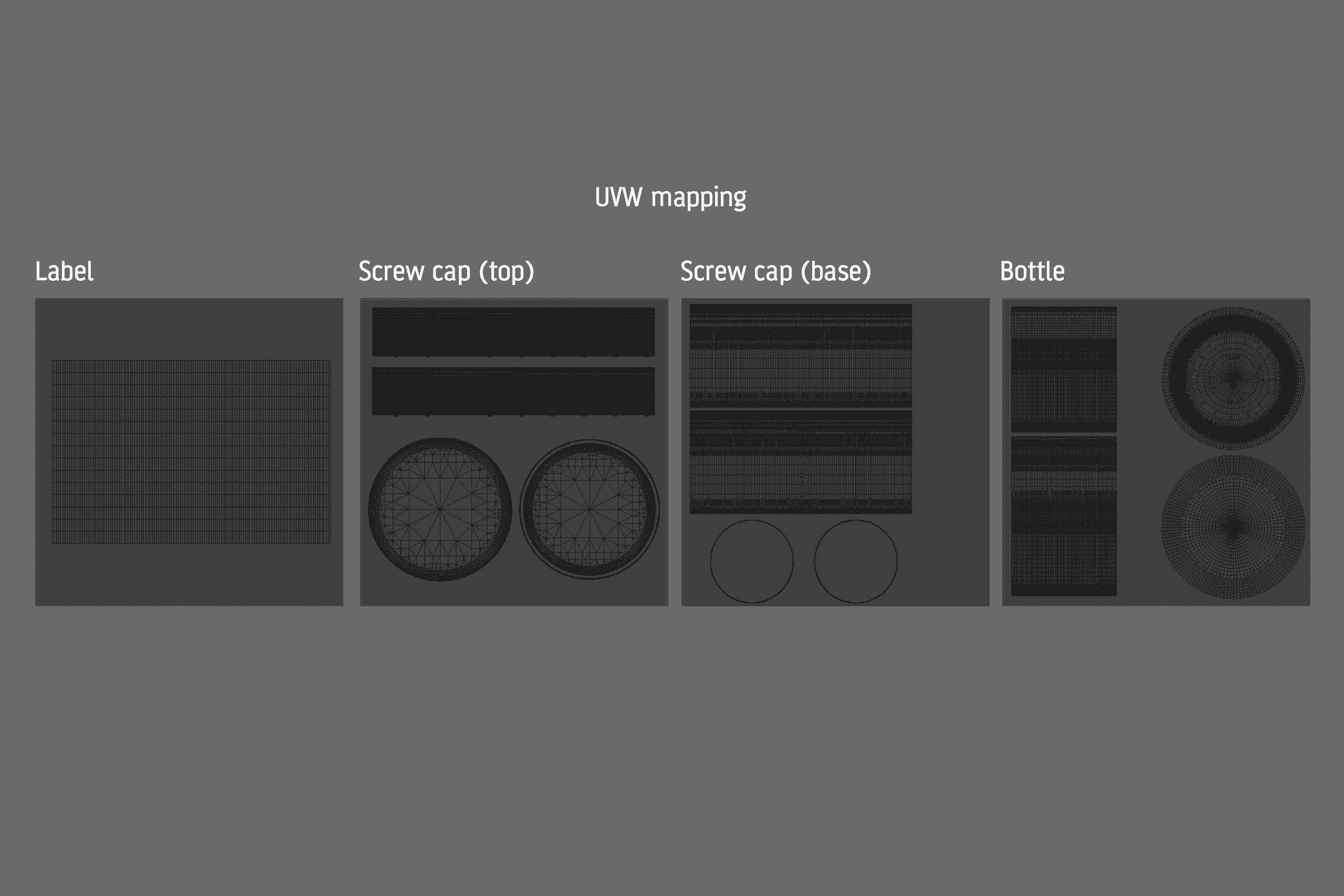 3D model of the Sauvignon Wine Standard Bottle 750ml with Screw Cap and glass of wine
