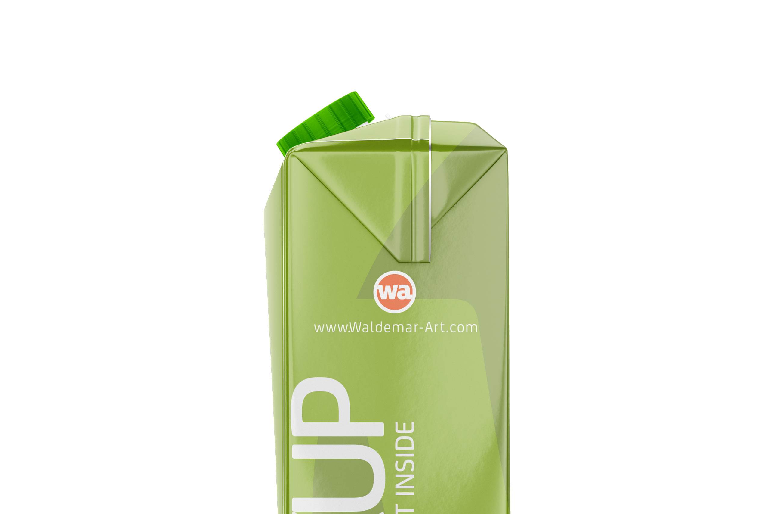 SIG Combifit 1Le (1000ml) Premium Photoshop Mockup - Side view