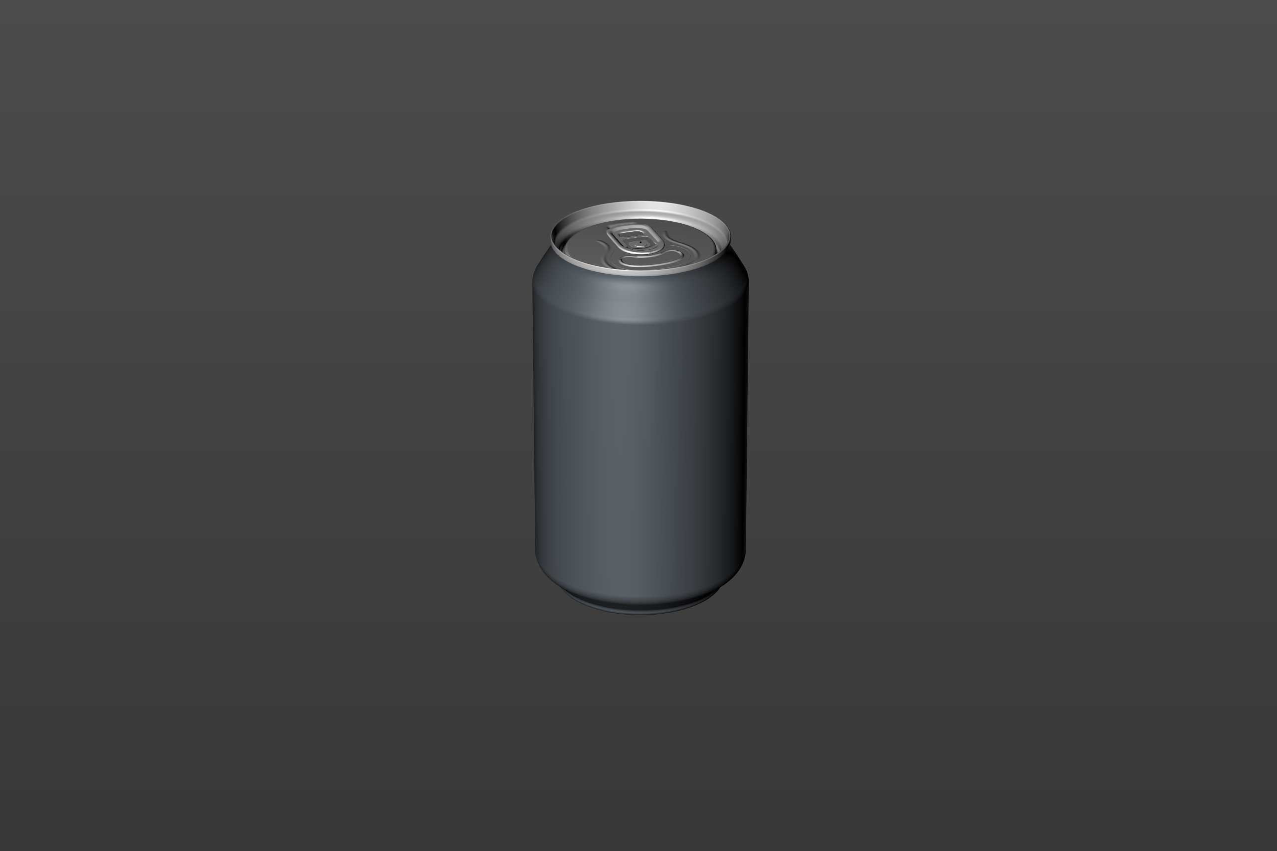 BALL (REXAM) Metal Standard Soda Can 330ml packaging 3D model