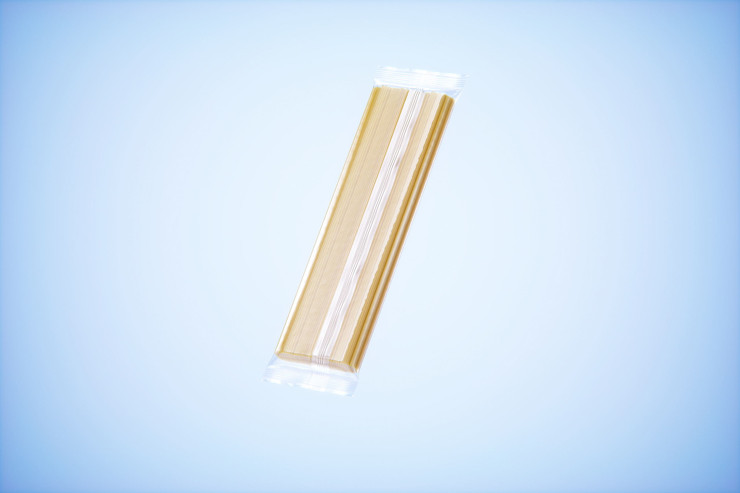 Spaghetti plastic pack 500g premium packaging 3d model