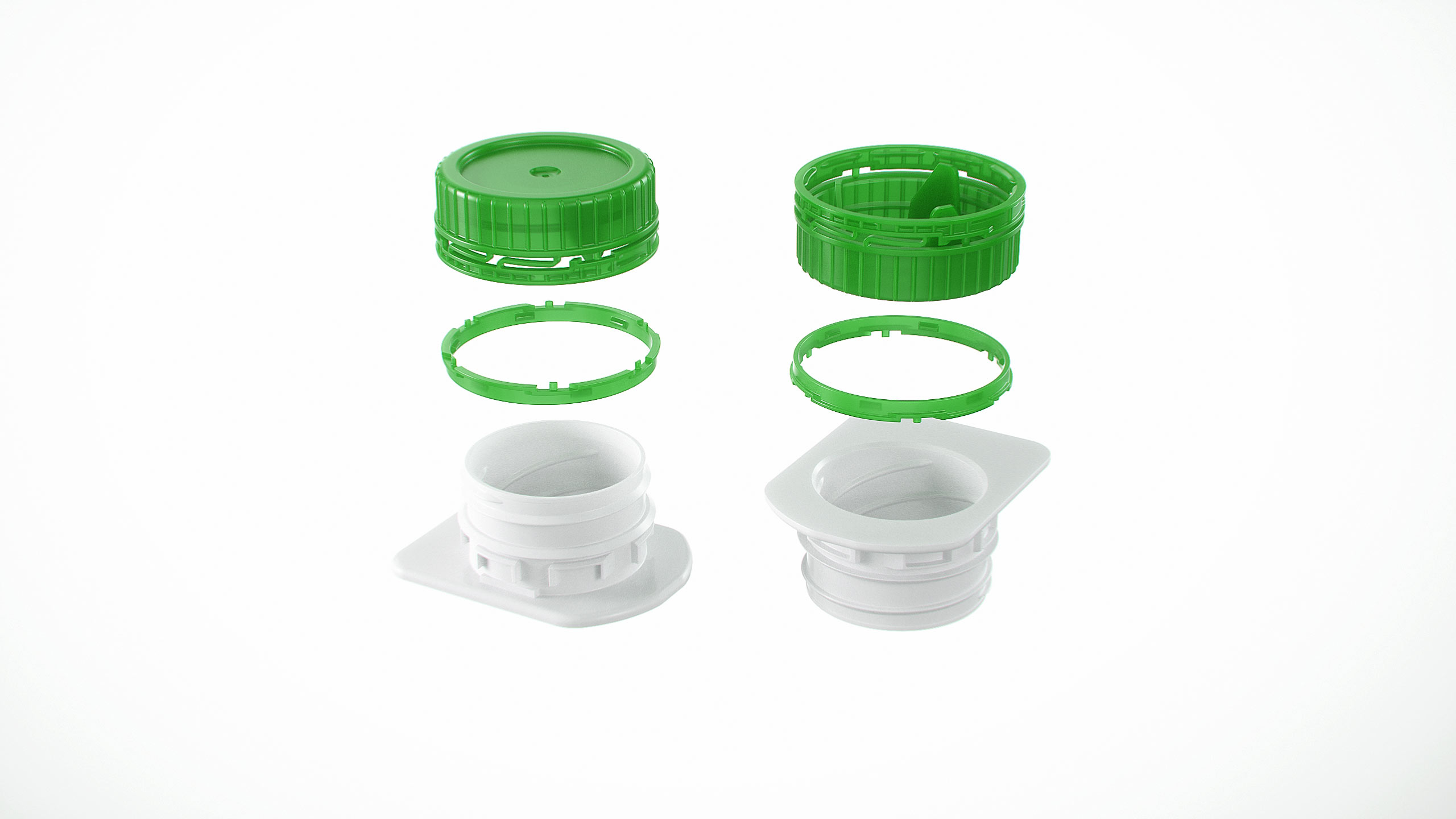 Tetra Brik Slim 1500ml with tethered cap HeliCap23 Pro carton packaging 3d model