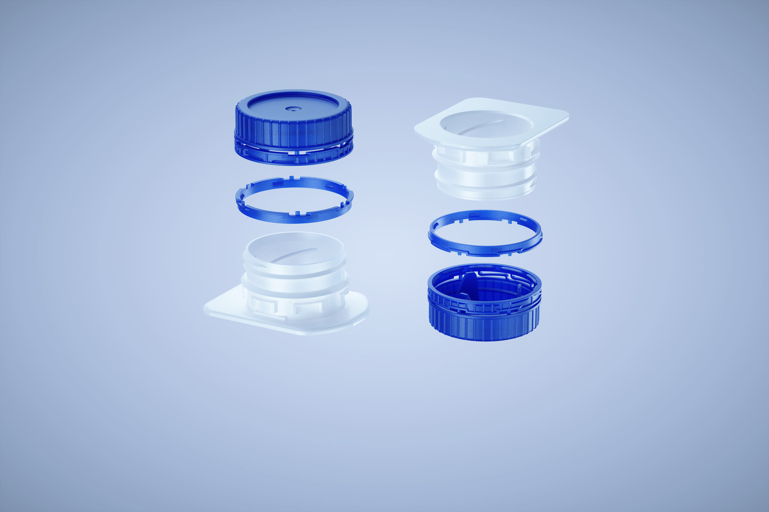 Tetra Brick MID 1000ml with HeliCap23 Pro premium carton milk packaging 3D model