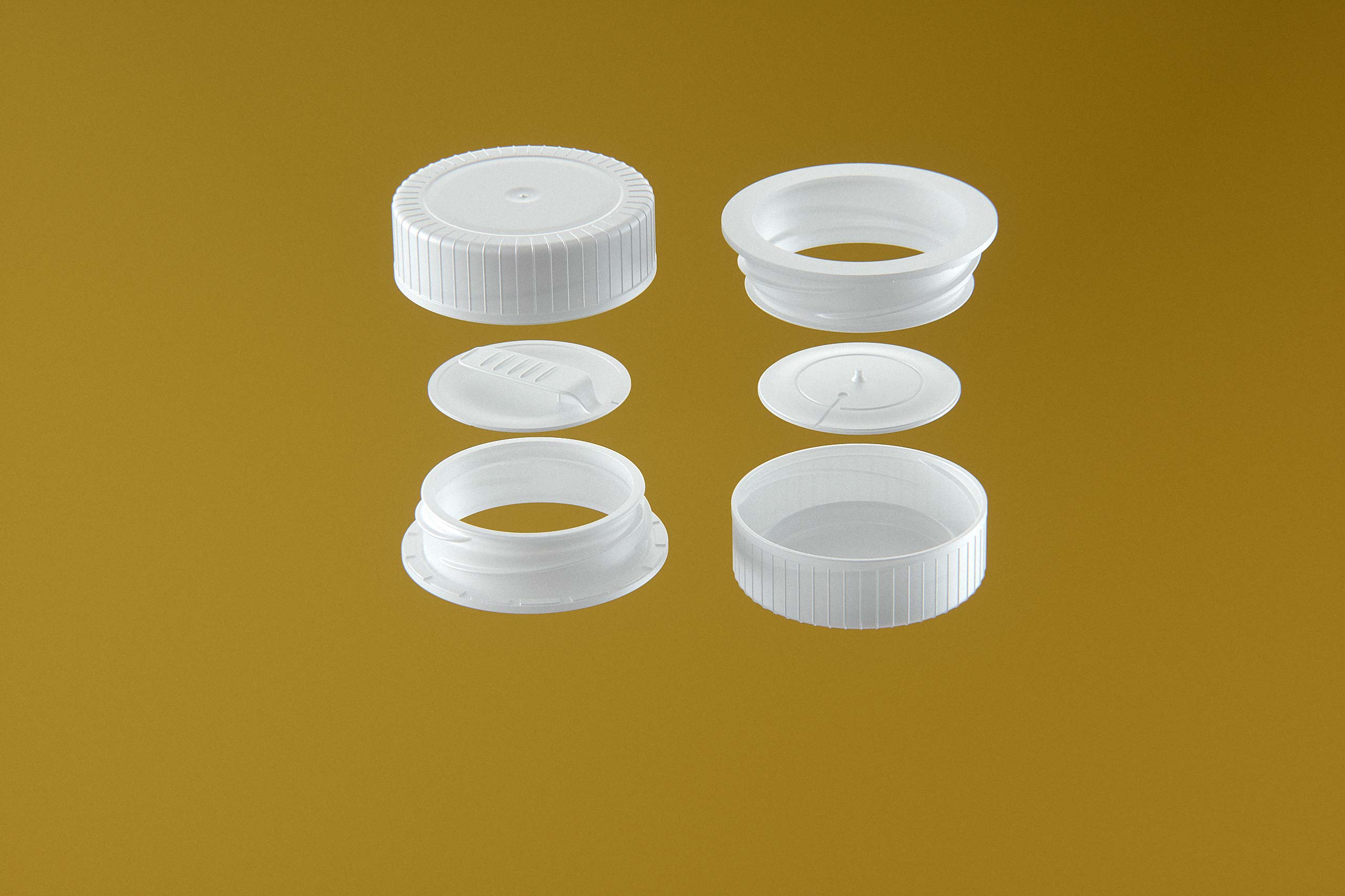 Tetra Brick Square 500ml with SimplyTwist closer premium packaging 3D model