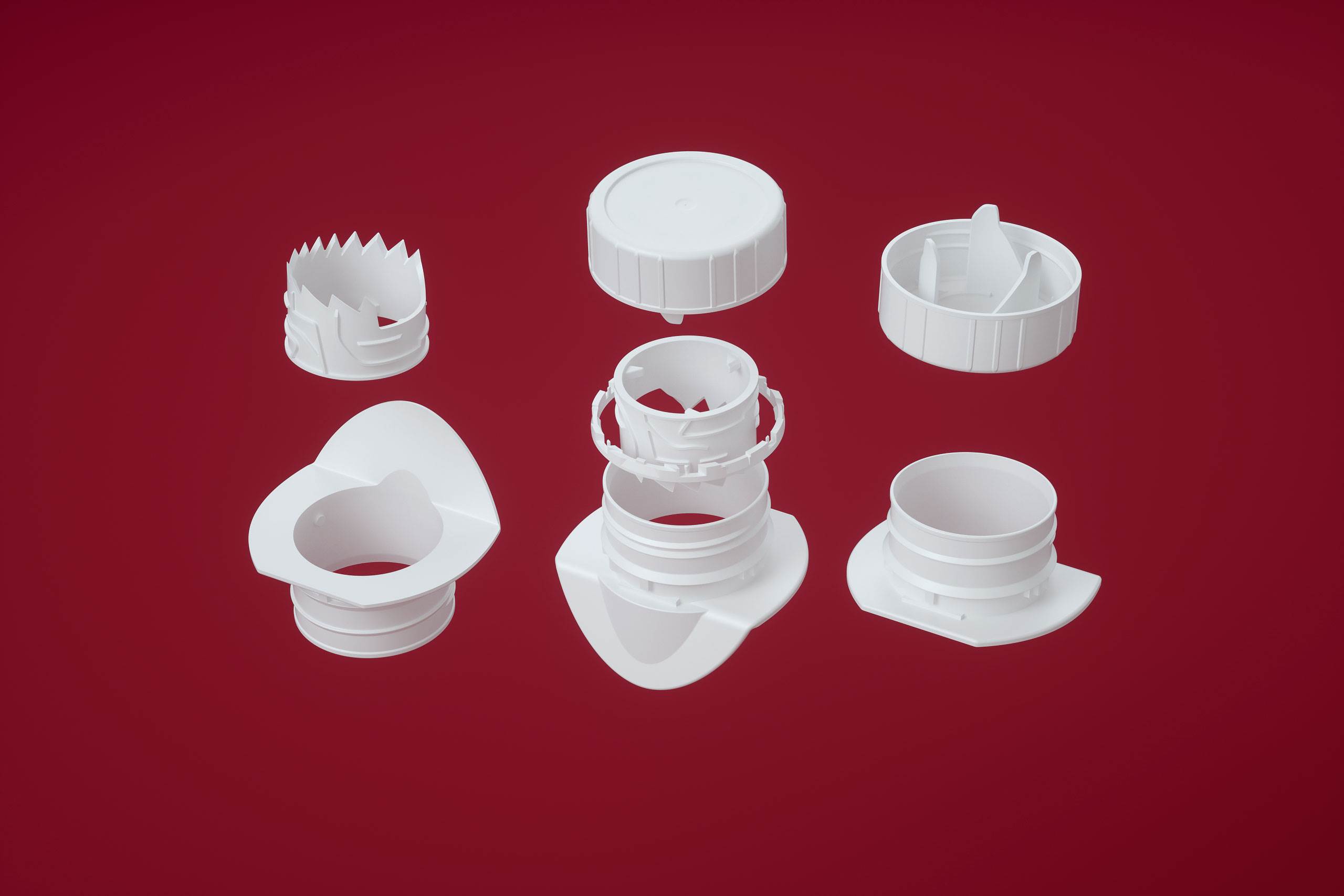 Tetra Pack Prisma EDGE 500ml with DreamCap Premium carton packaging 3D model pak