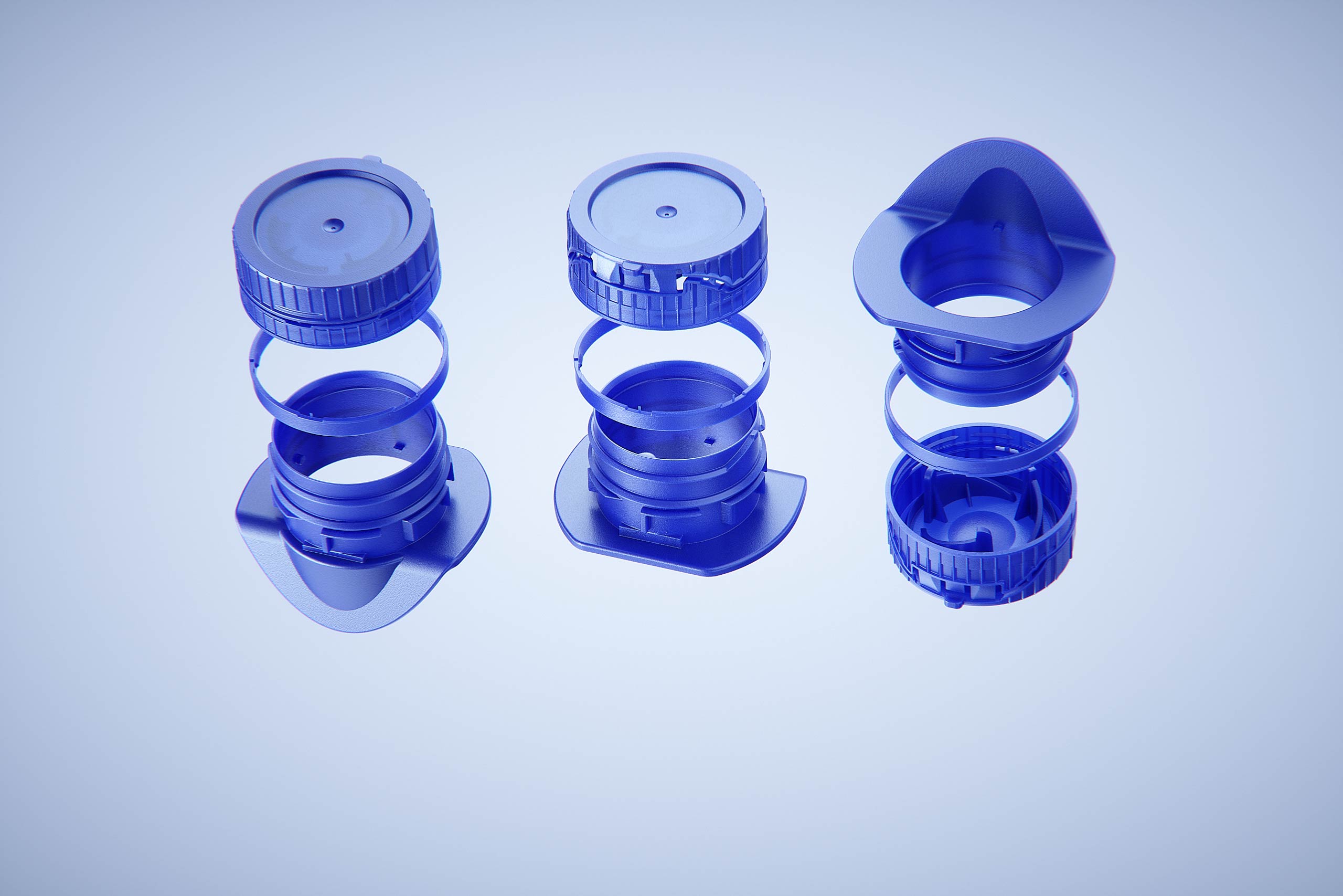 Premium packaging 3d model of Tetra Pack Prisma Square 330ml with tethered cap DreamCap 26 Pro