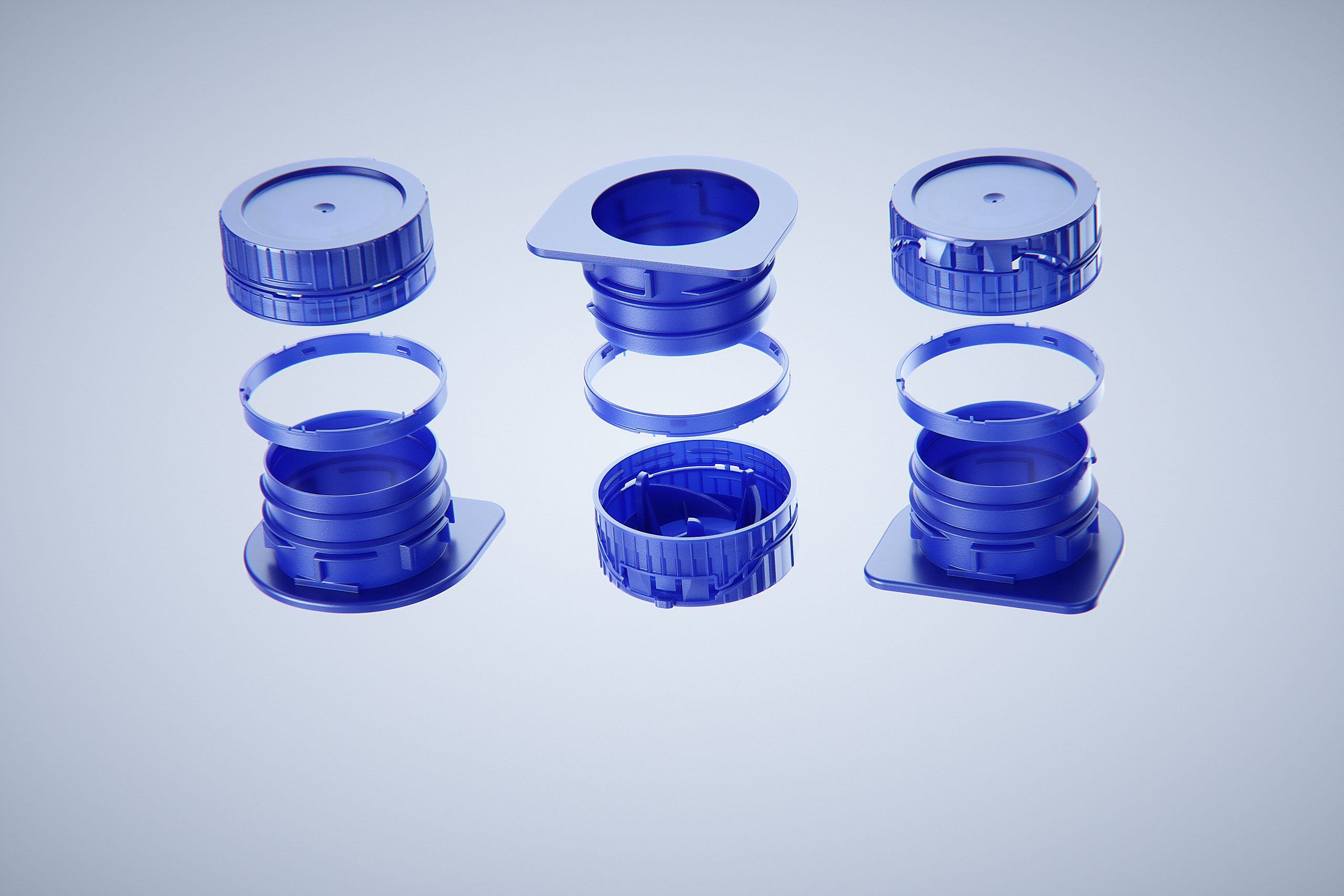 Tetra Prisma Square 750ml with HeliCap 26 Pro premium juice carton packaging 3d model