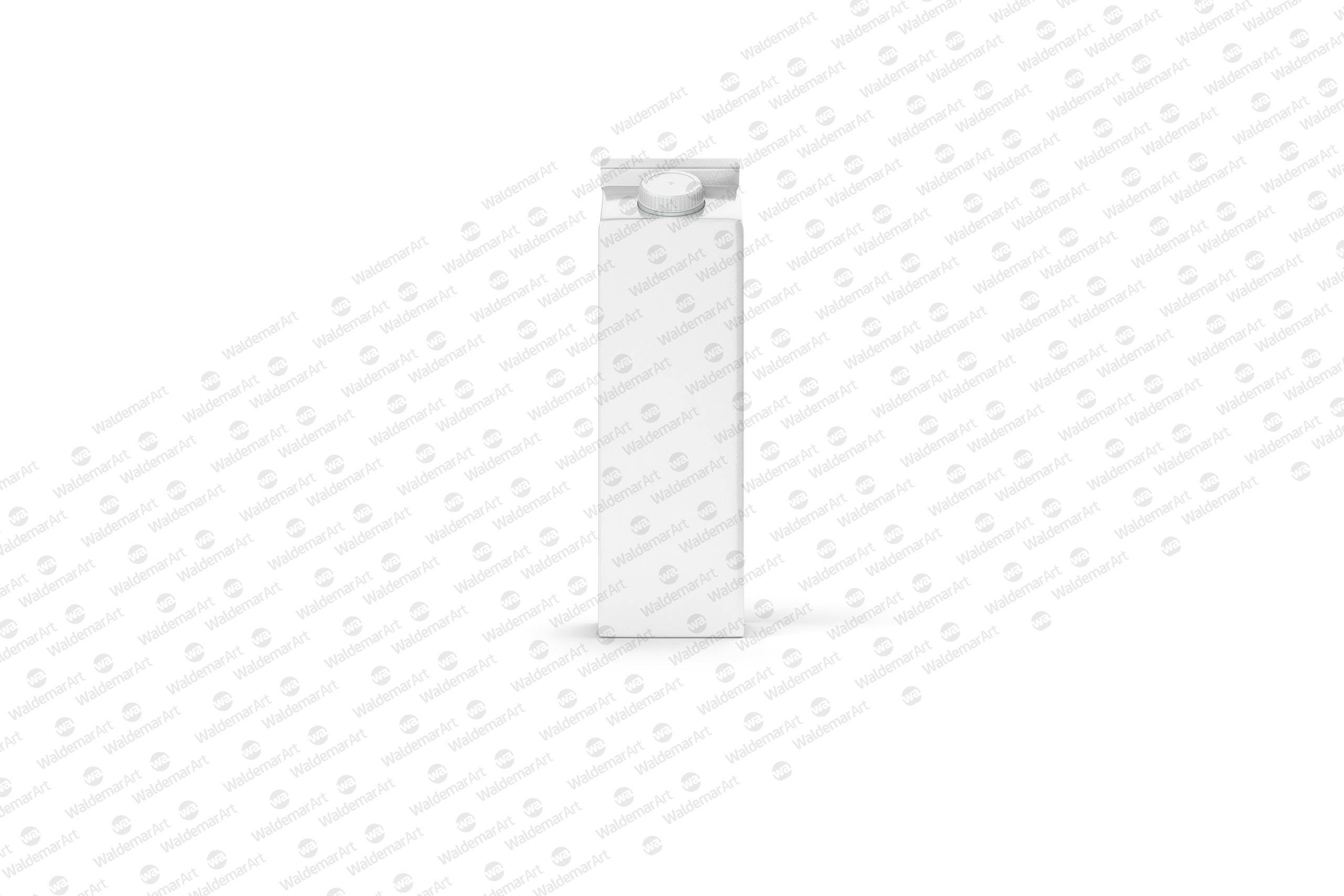 Photoshop Mockup of Tetra Pack Rex 1000ml with TwistCap Front View