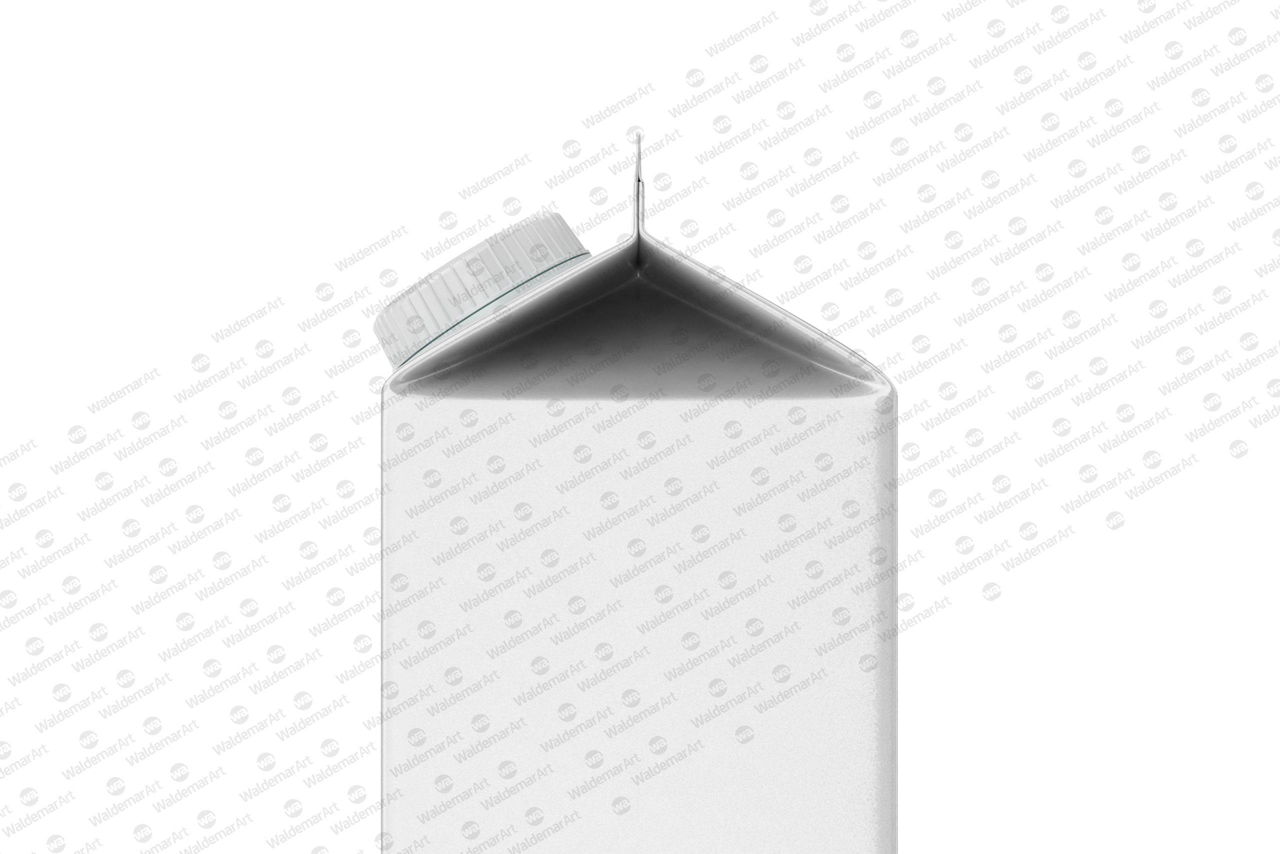 Photoshop Mockup of Tetra Pack Rex 1000ml with TwistCap Side View