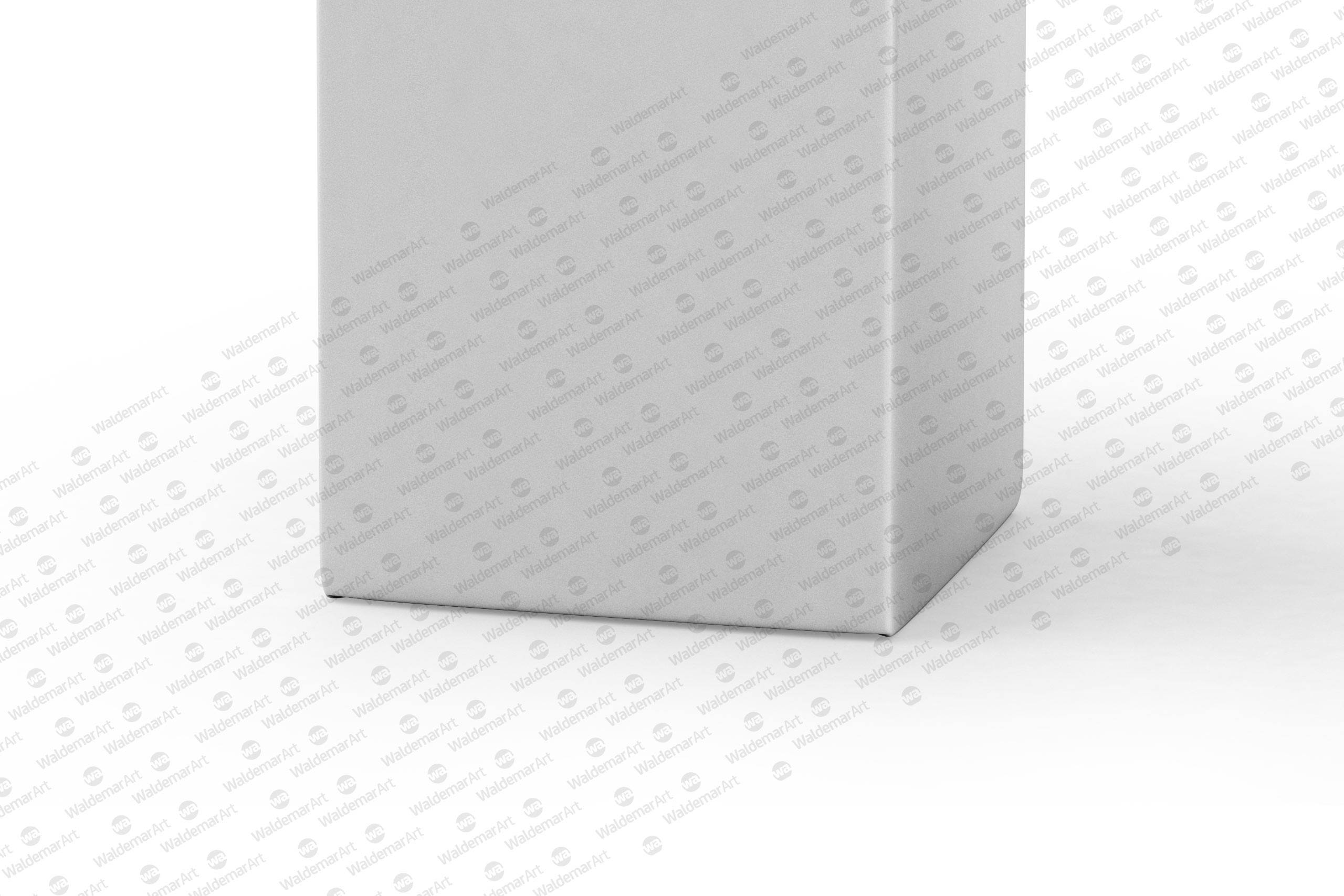 Packaging MockUp of Tetra Pack Brick Aseptic 1000ml with LightCap30 Front-Side View