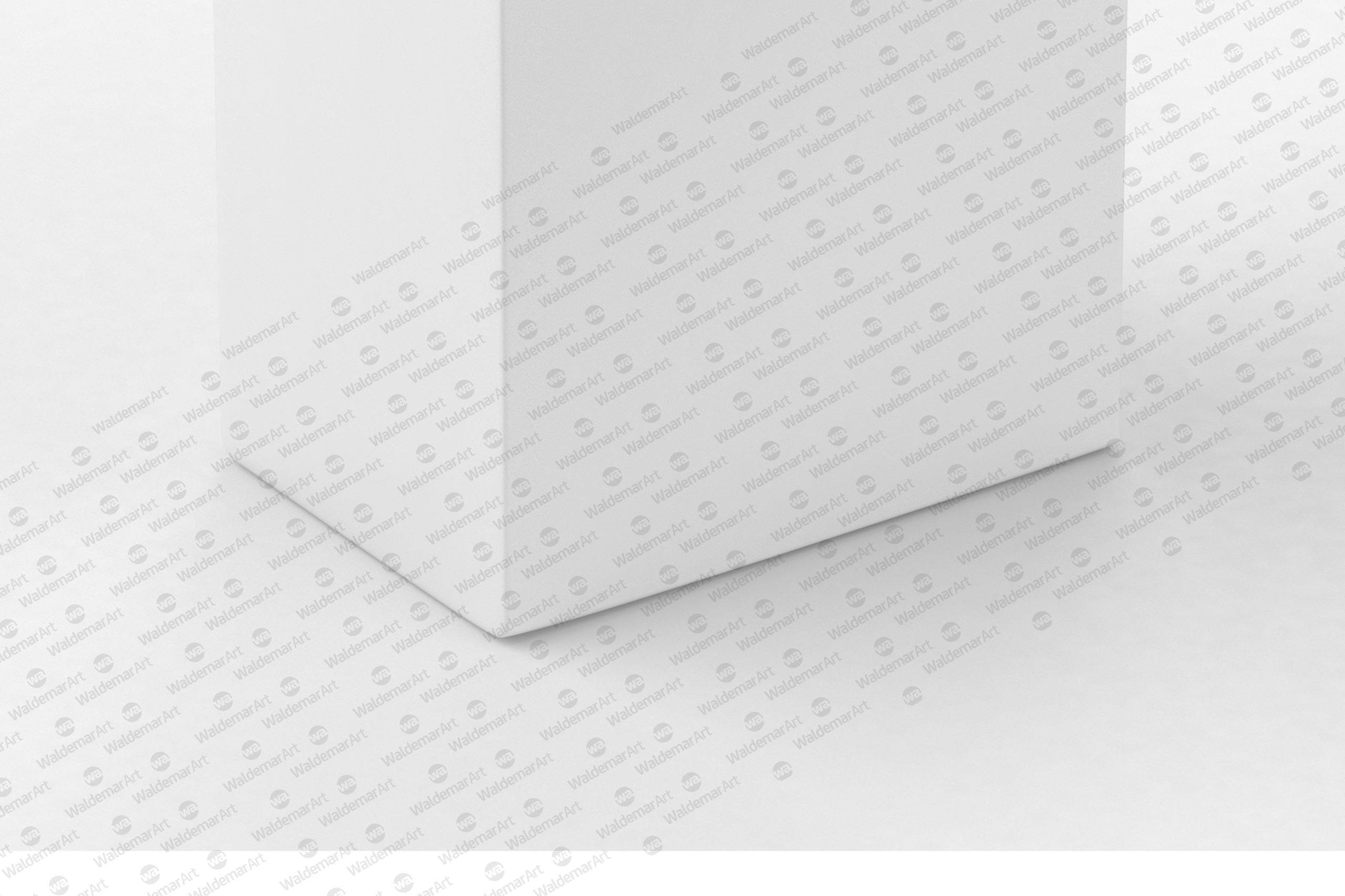 Packaging MockUp of Tetra Pack Brick Mid Aseptic 1000ml with FlexiCap Front-Side View