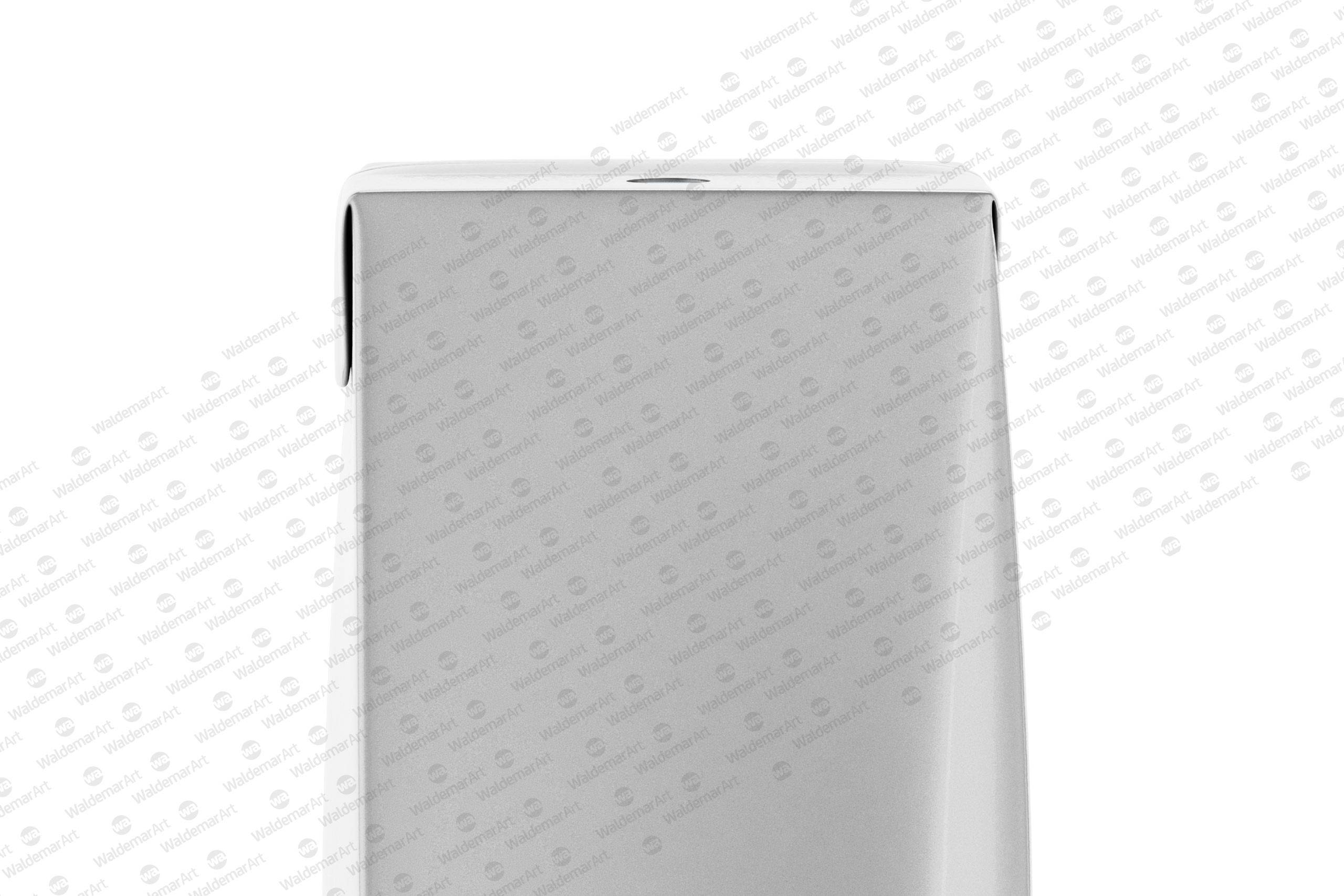 Tetra Pack Brick Slim Leaf 200ml Front View Photoshop Mockup