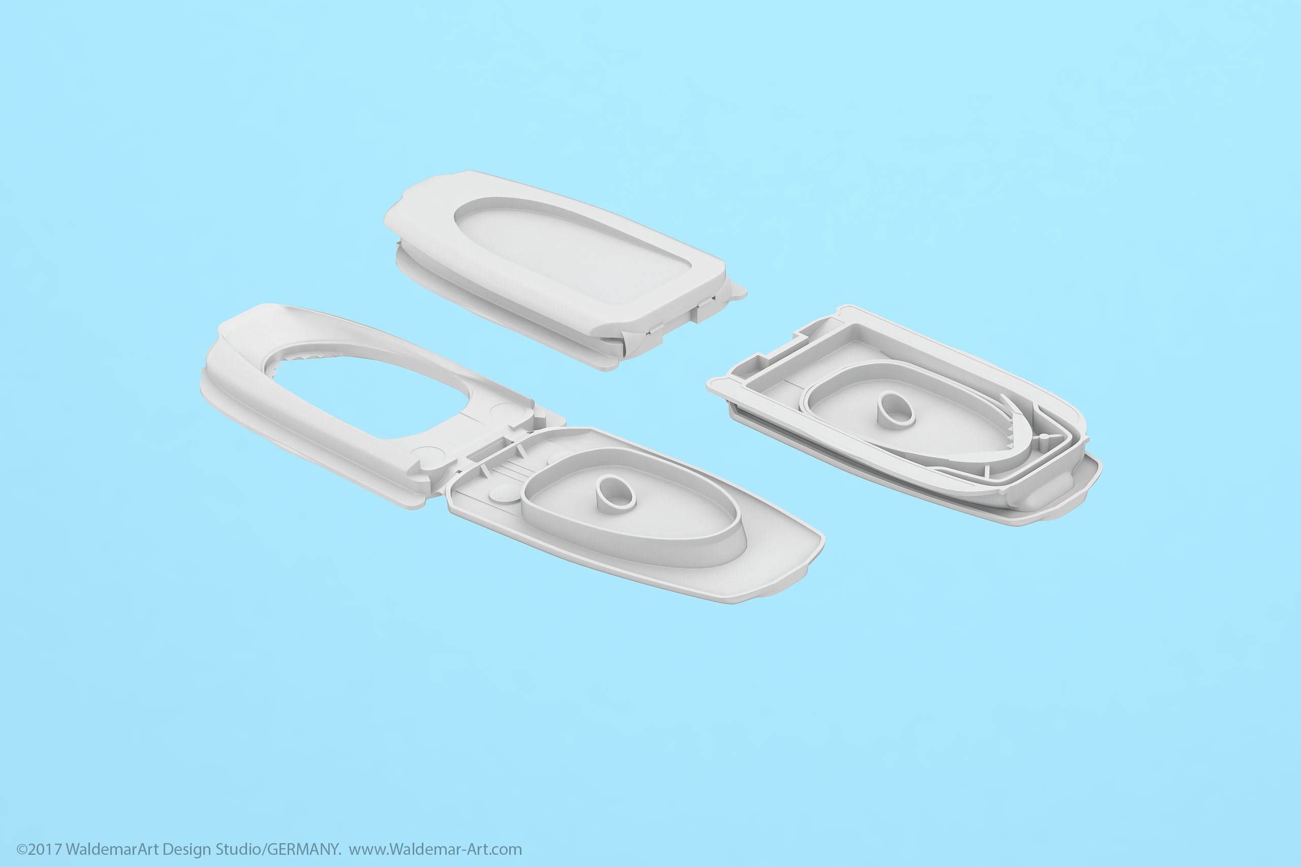 Tetra Pack Brick Slim 1000ml with ReCap3 packaging 3D model pak