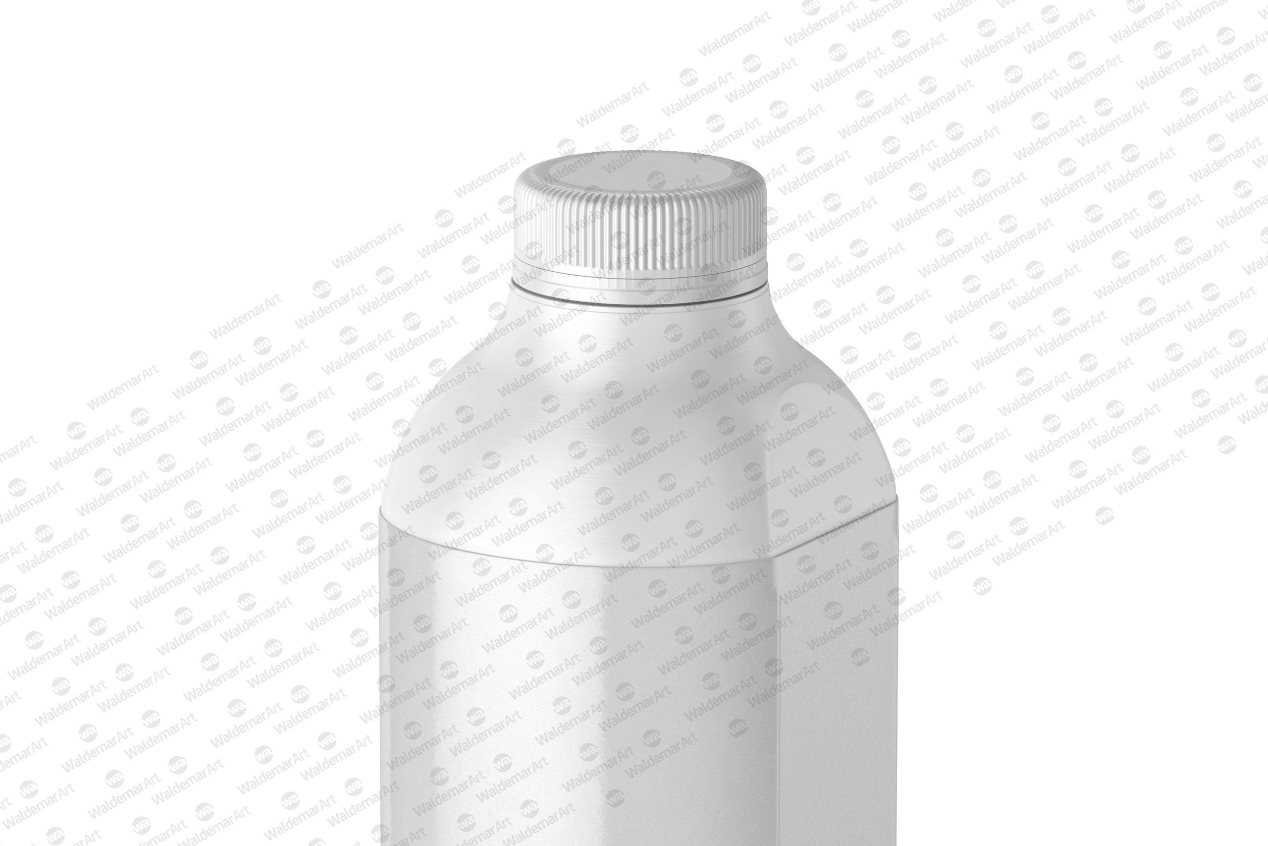 Packaging MockUp of Tetra Pack Evero Aseptic Base-D 1000ml with OrionTop-O38A Front-Side View