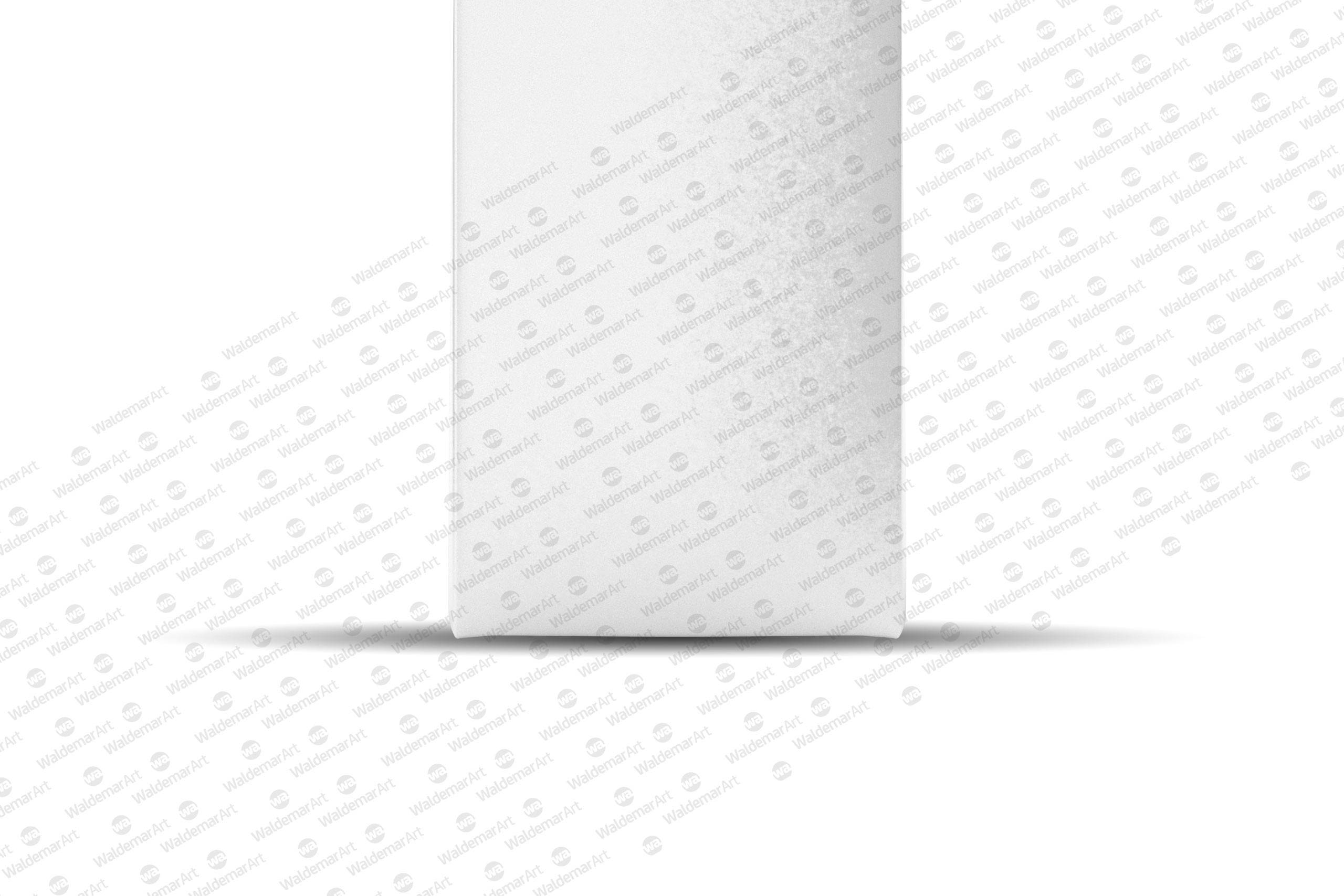 Tetra Pack Gemina Aseptic 1000ml Square Package MockUp with StreamCap Side View