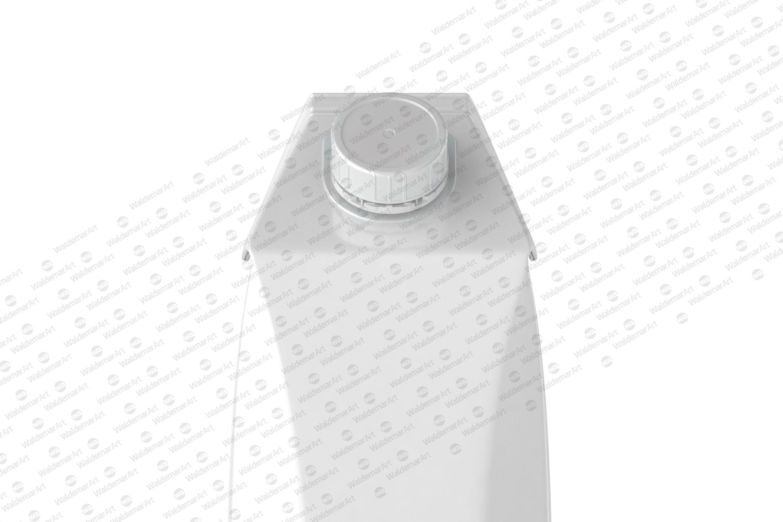 Tetra Pack Gemina Leaf 1000ml PSD Mockup. Front View