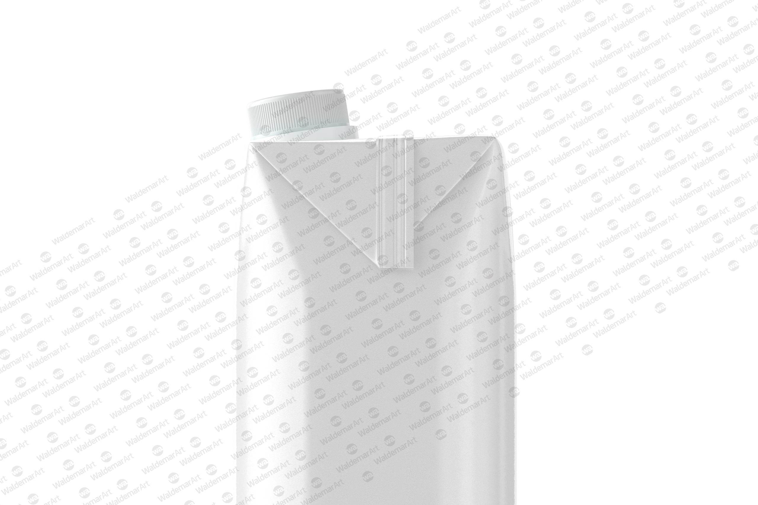 PSD Mockup of Tetra Pack Prisma 1000ml Side View