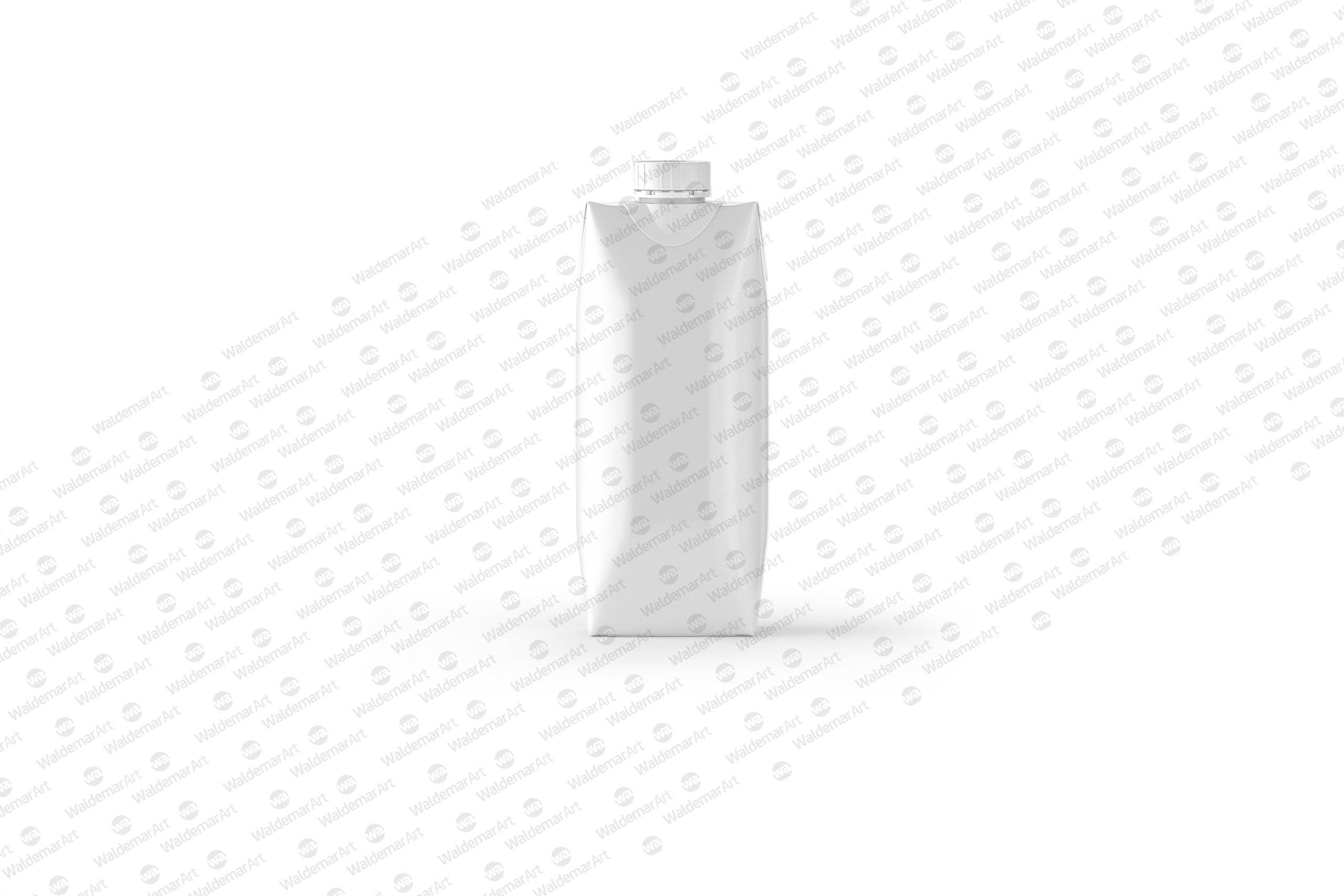 Carton Mockup of Tetra Pack Prisma 500ml Front View