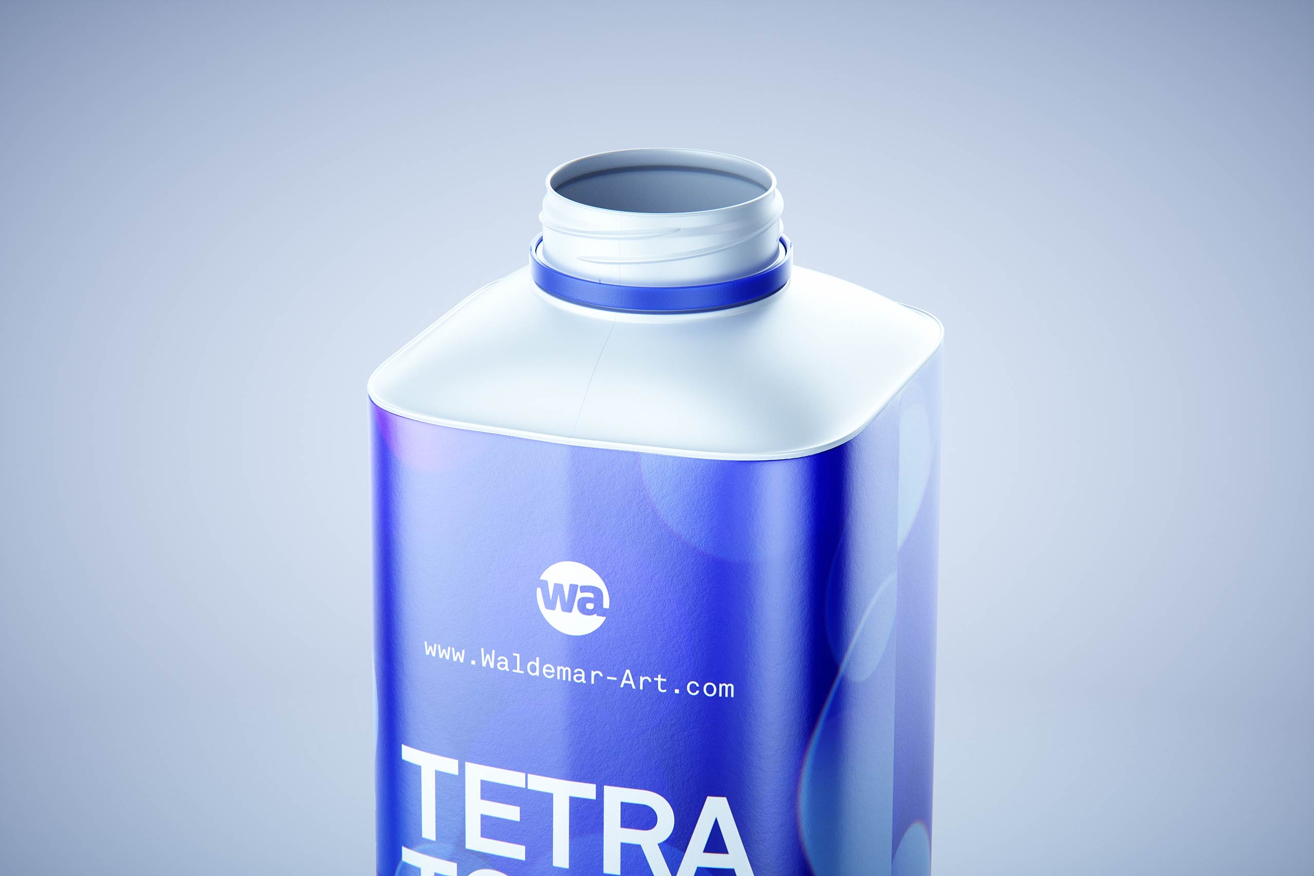 Packaging 3D model pak of Tetra Pack Top Base 750ml with Eifel-O38