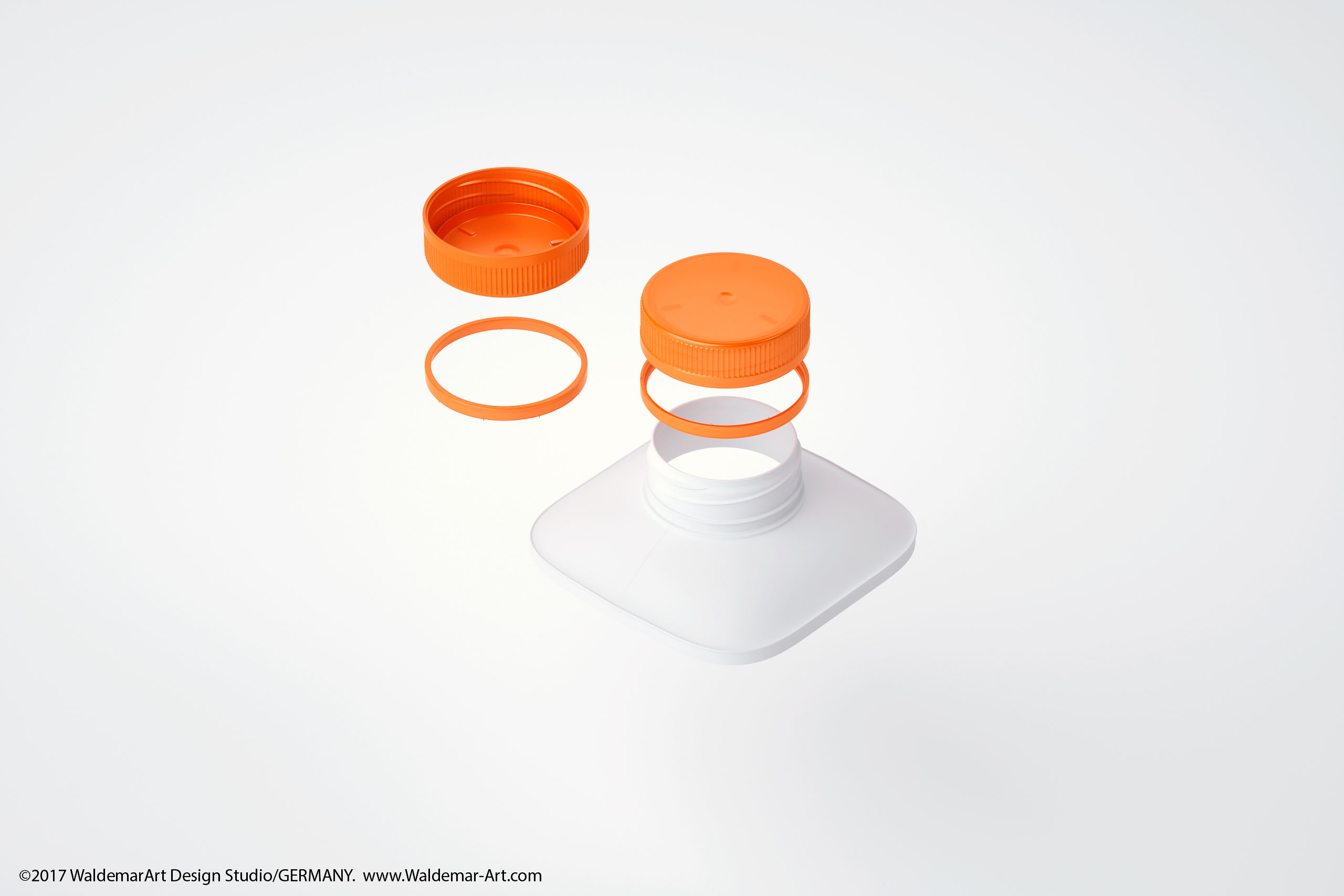 Packaging 3D model pak of Tetra Pack Top Base 750ml with Eifel-O38