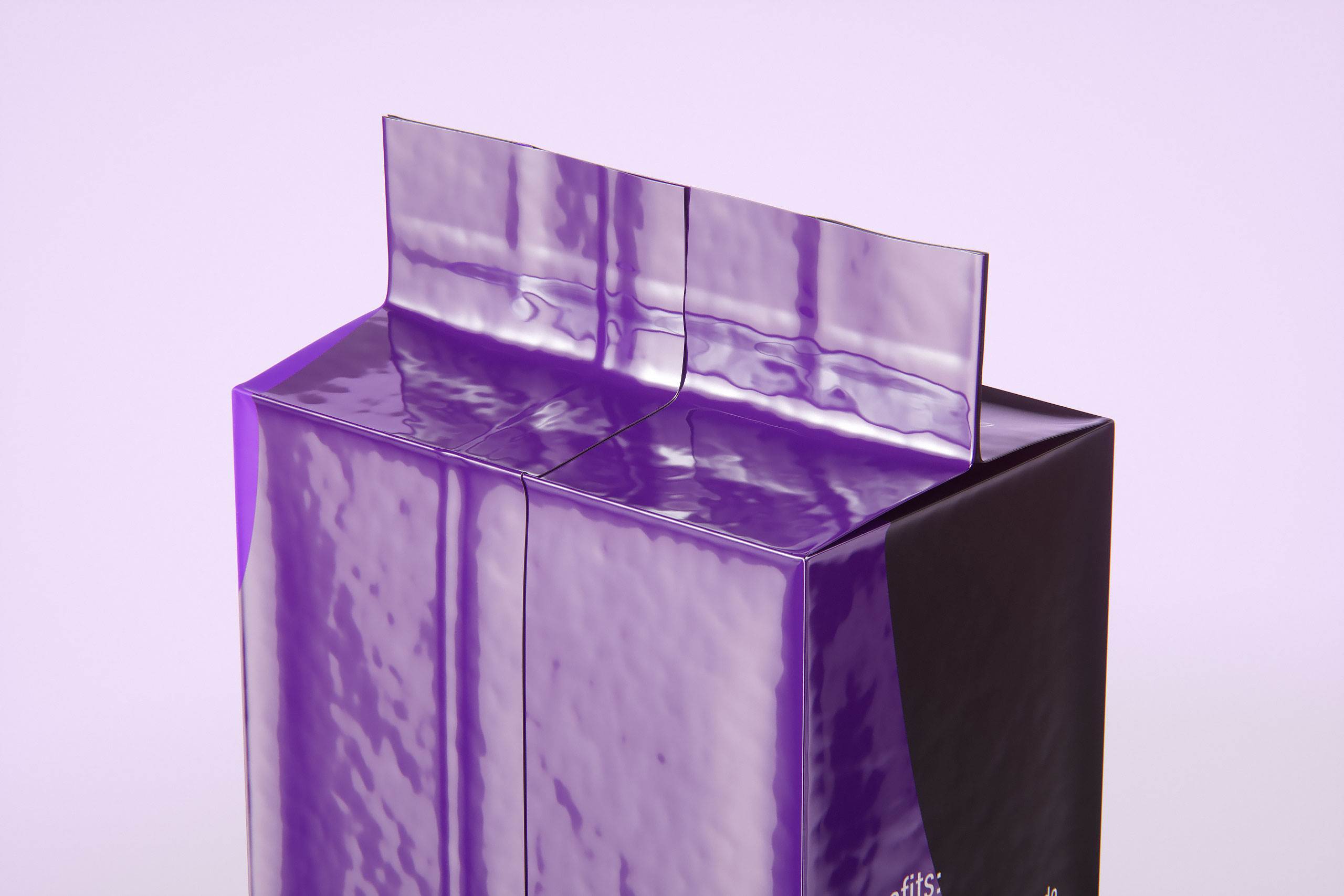 Vacuum Ground Coffee Packaging 500g 3d model