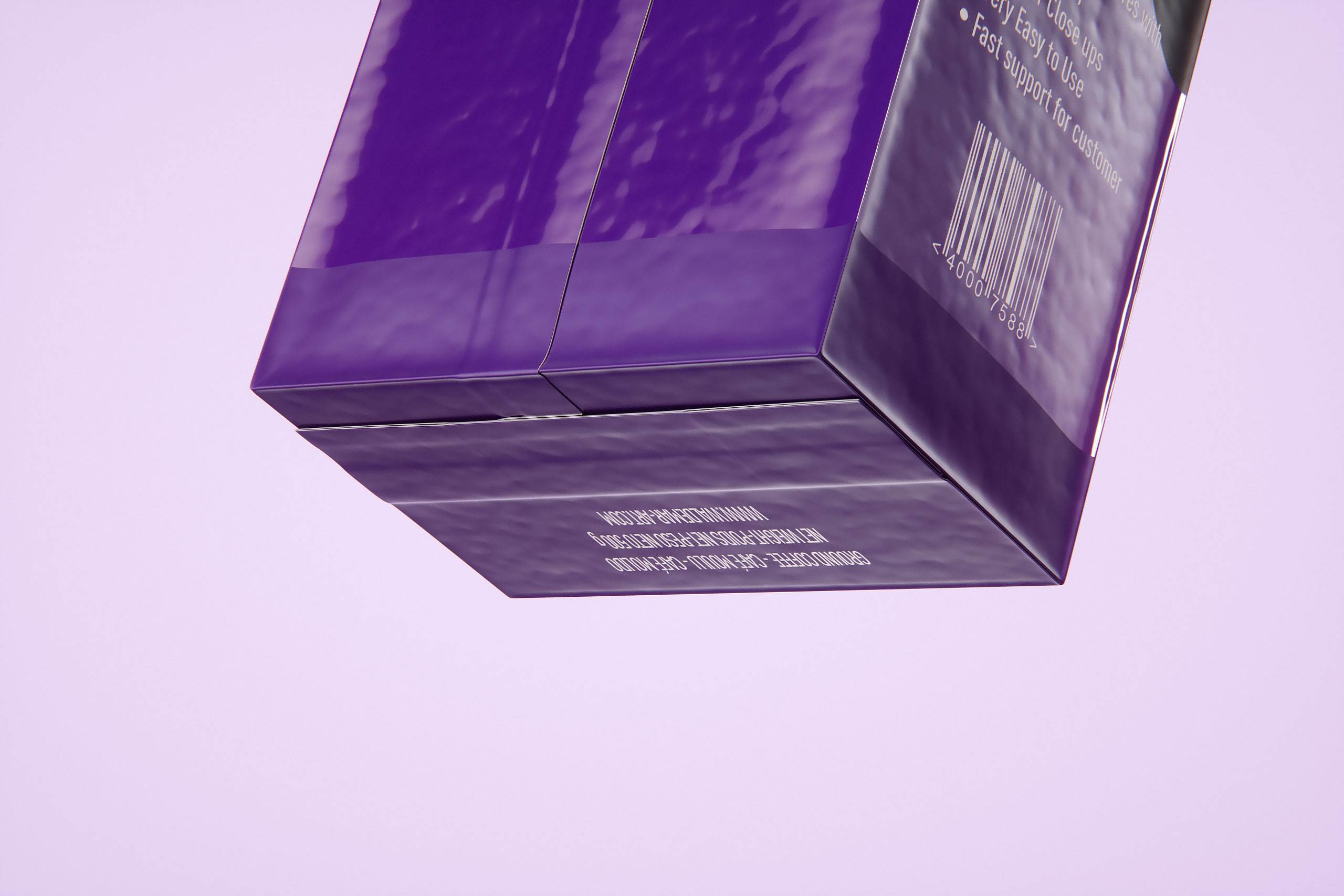 Vacuum Ground Coffee Packaging 500g 3d model