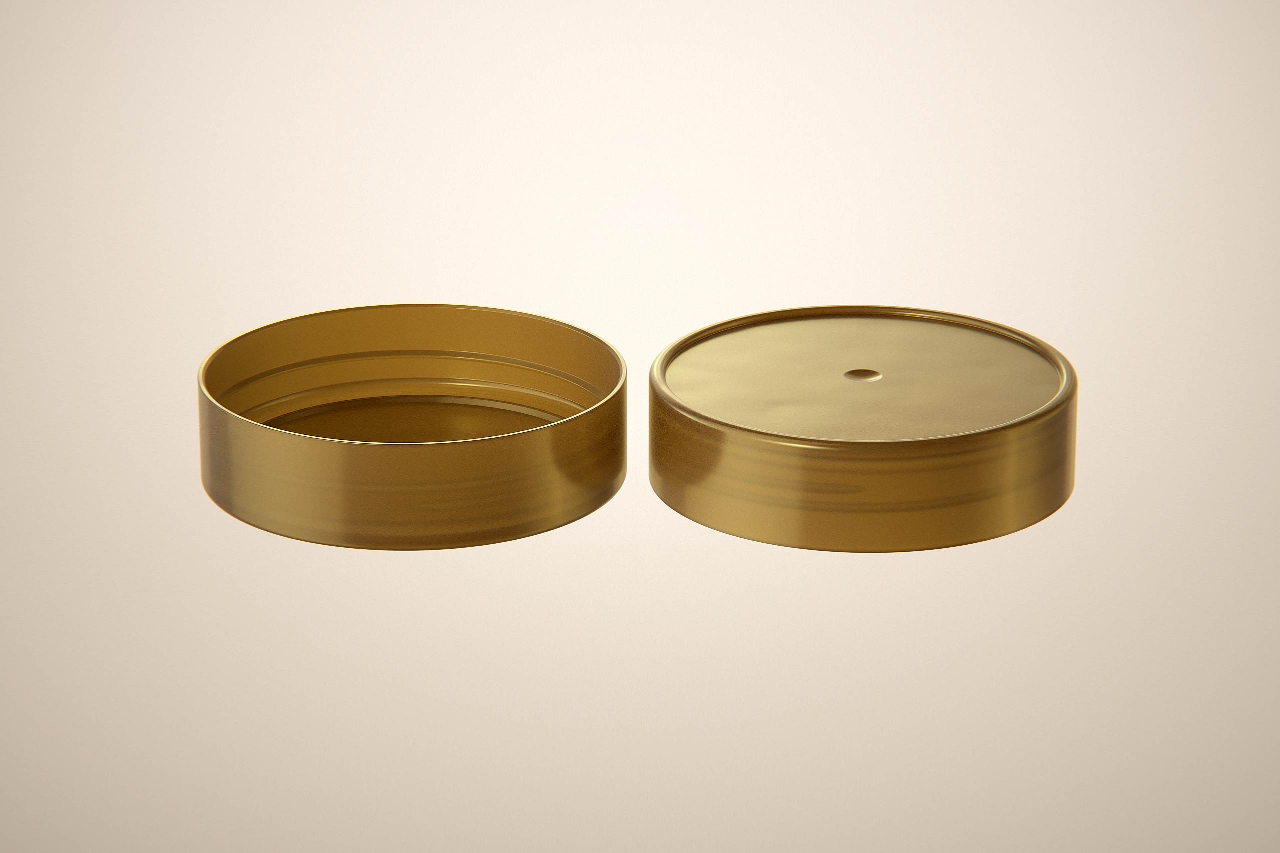 Acacia Honey Glass Jar 500g packaging 3d model